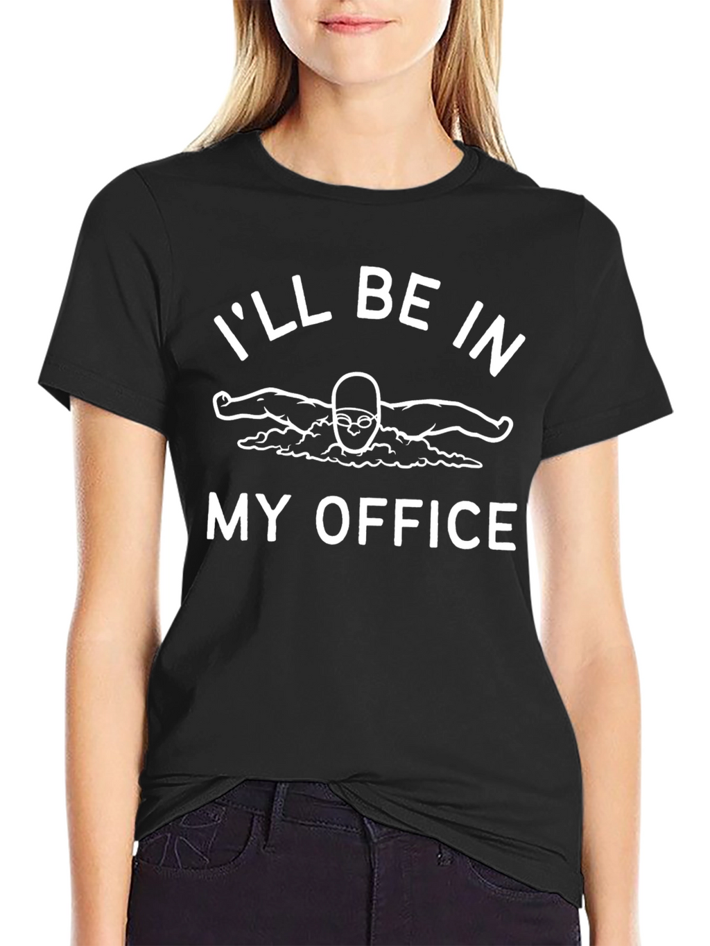 Swimmers Office T-Shirt - Relaxed Fit