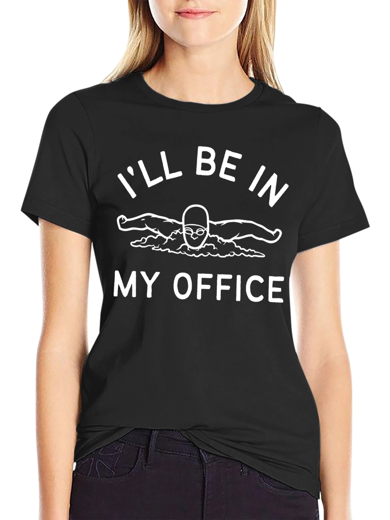 Swimmers Office T-Shirt - Relaxed Fit