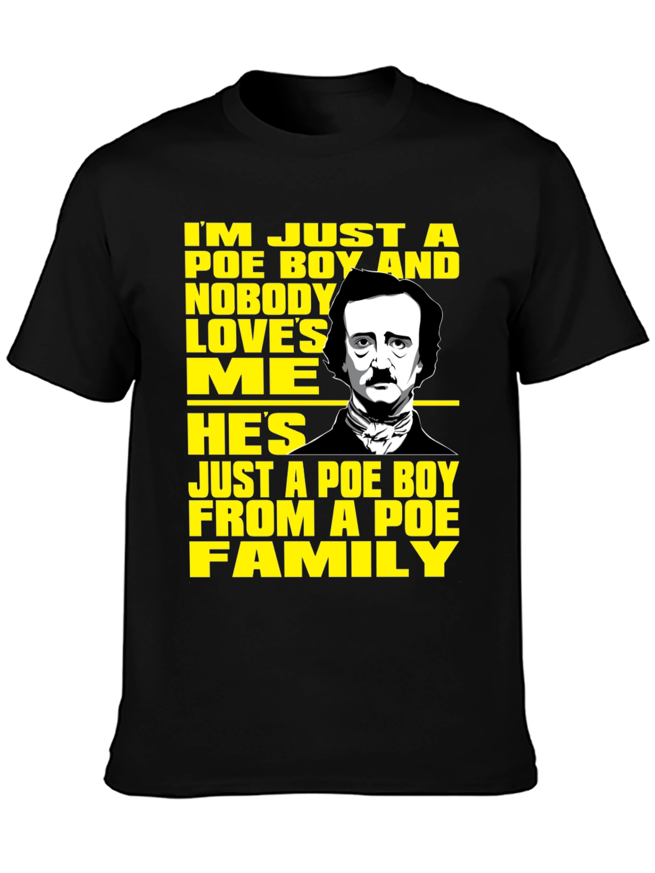 Edgar Allan Poe Bohemian Rhapsody T-Shirt