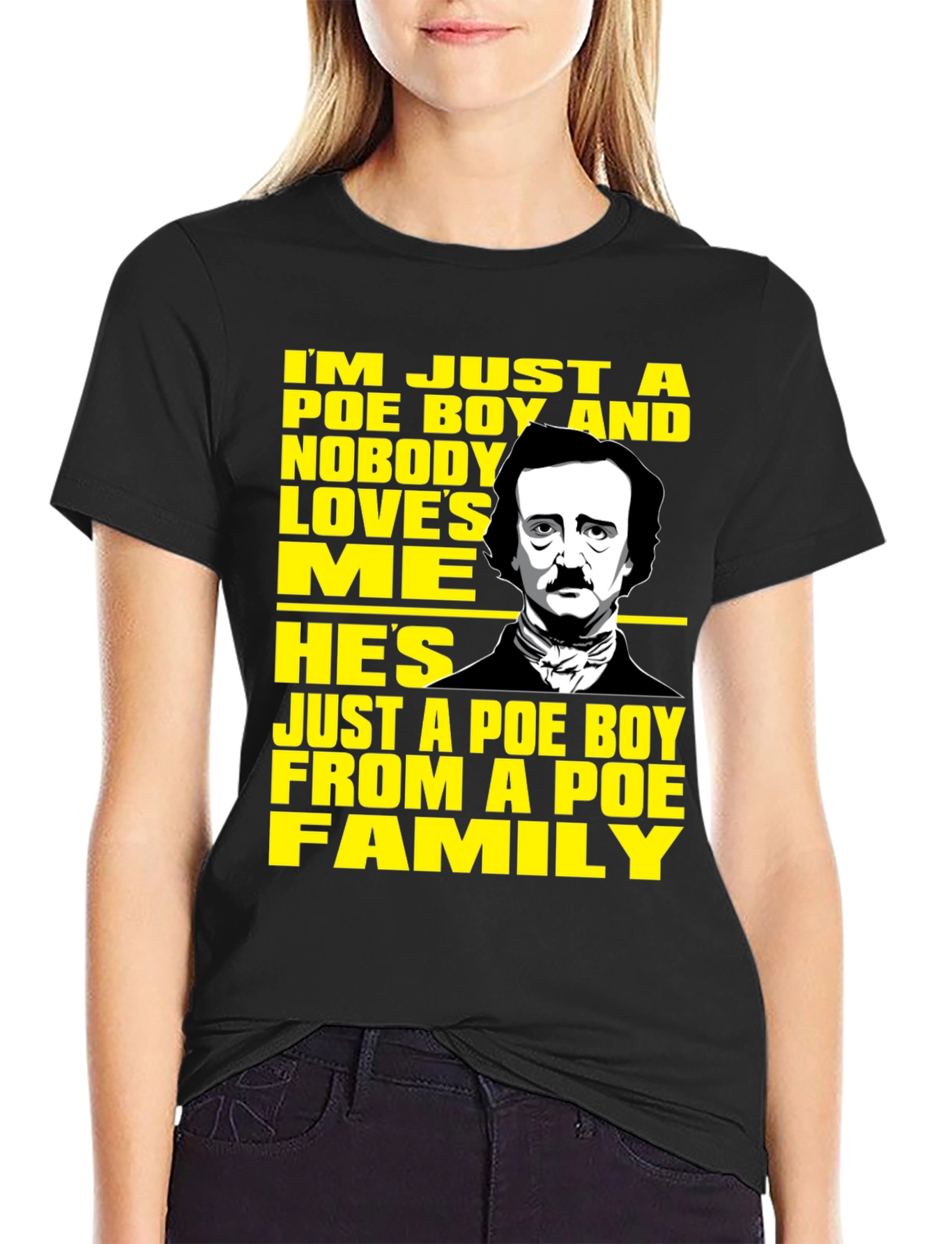 Edgar Allan Poe Bohemian Rhapsody T-Shirt