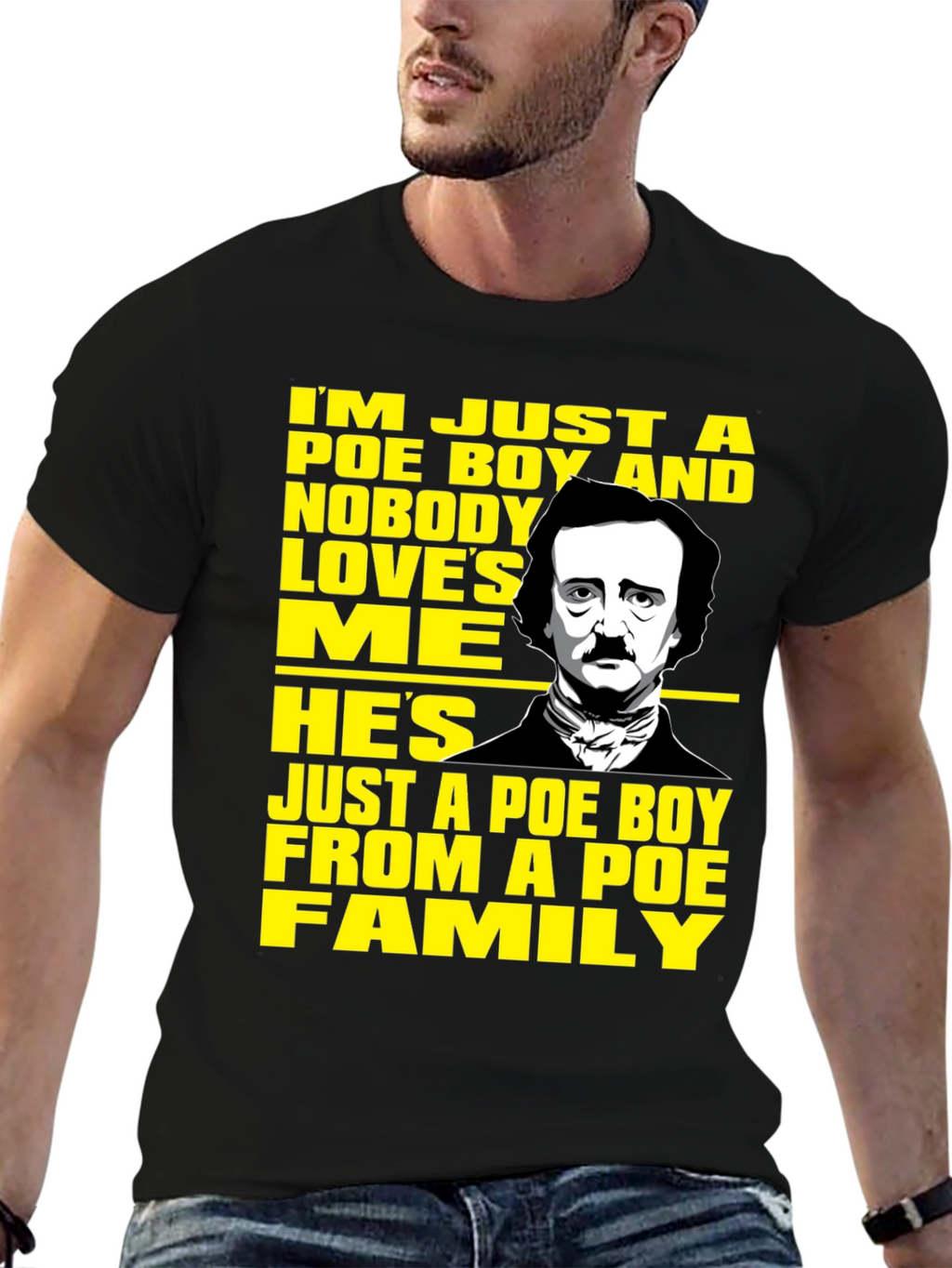 Edgar Allan Poe Bohemian Rhapsody T-Shirt