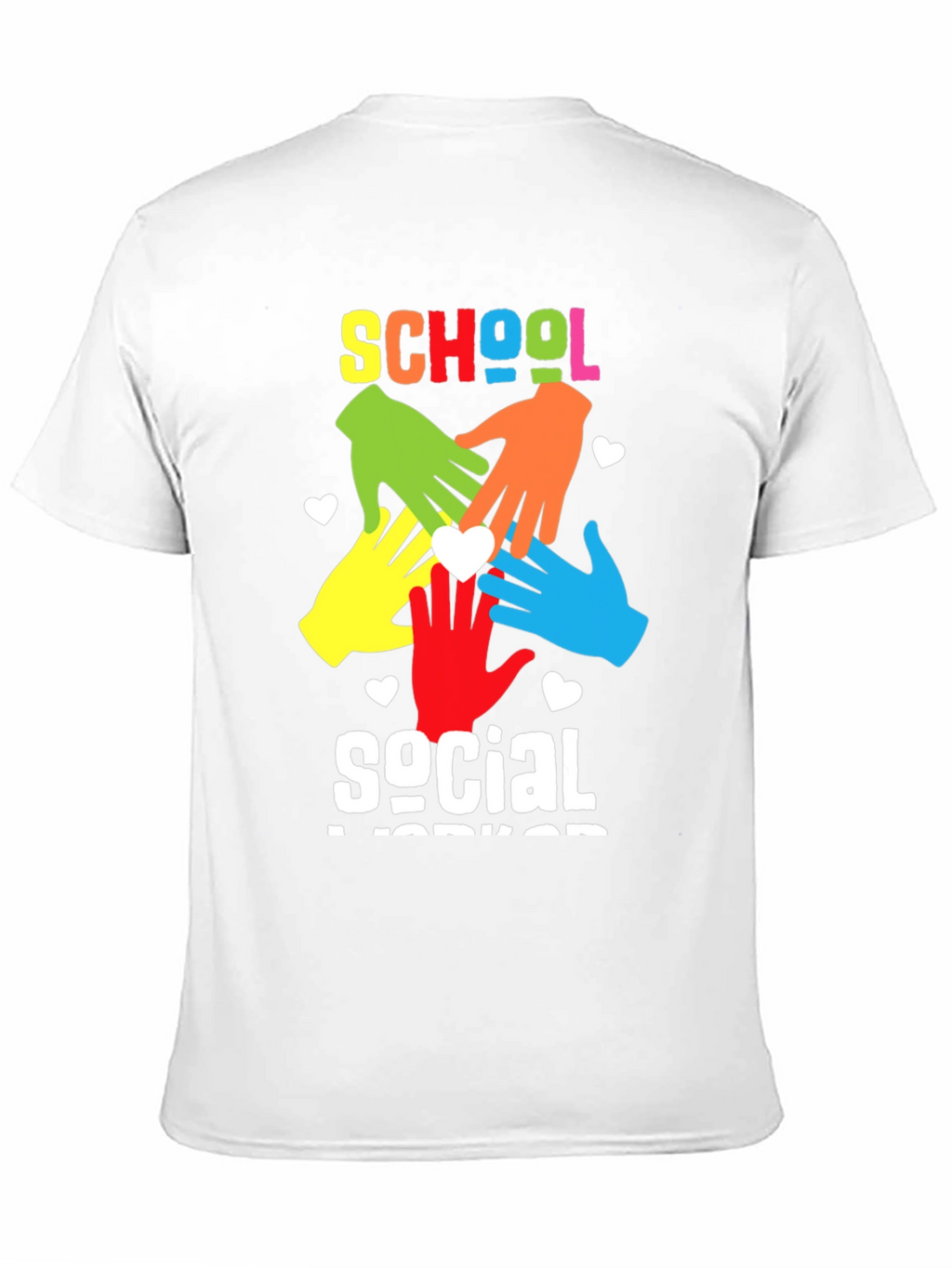 School Social Worker Graphic T-Shirt