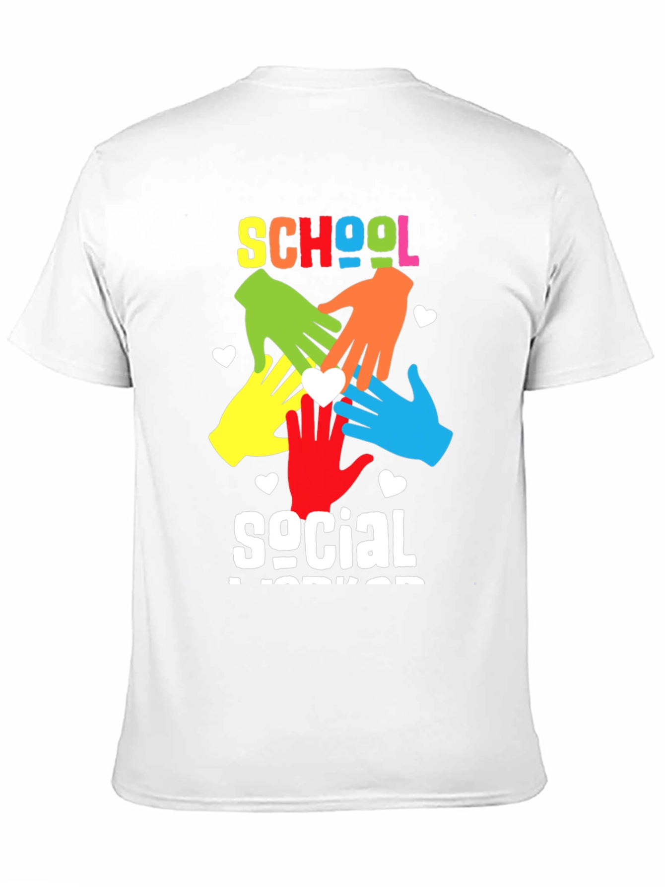 School Social Worker Graphic T-Shirt
