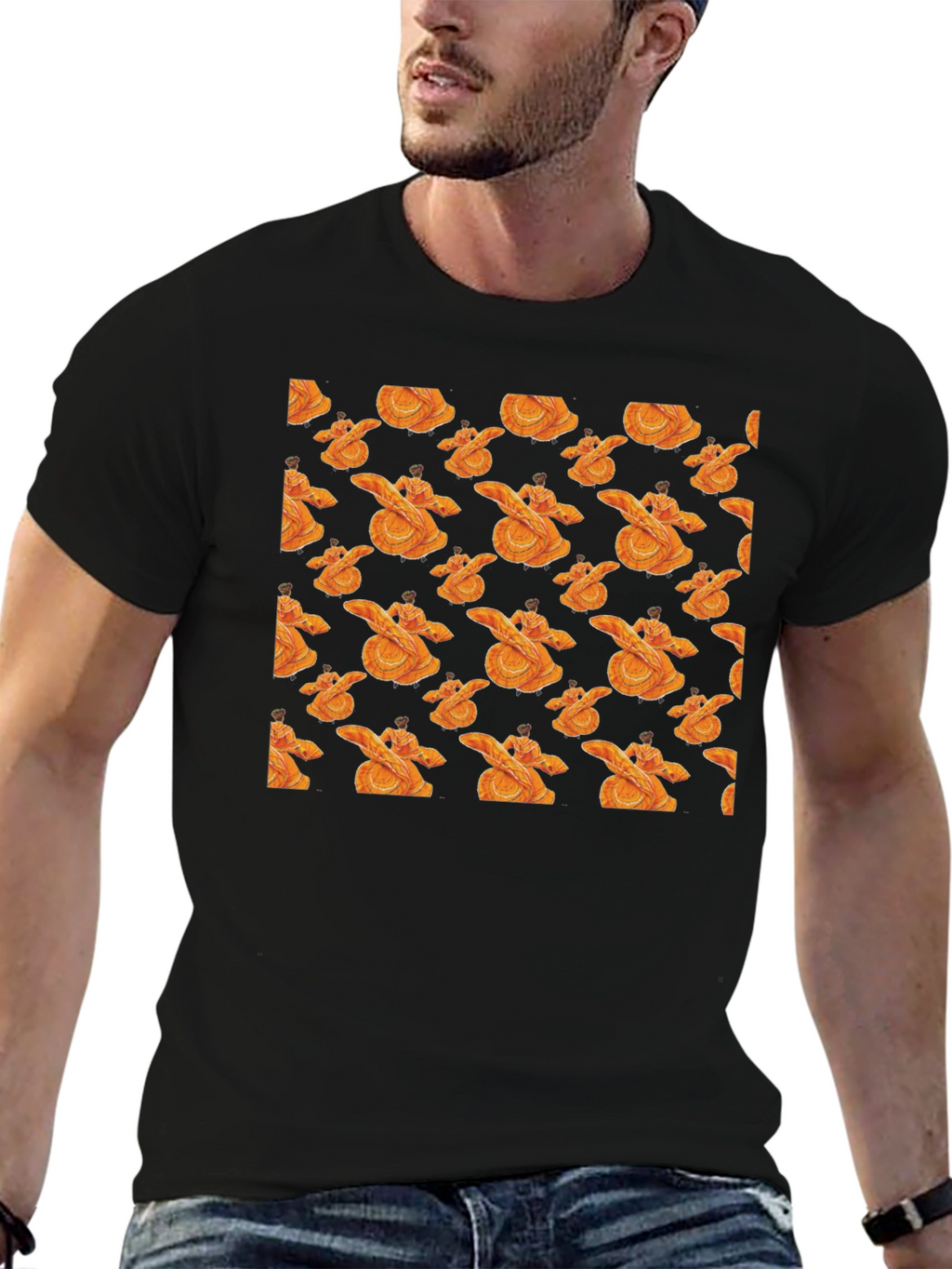 Pumpkin Dabbing T-Shirt - Halloween Fun