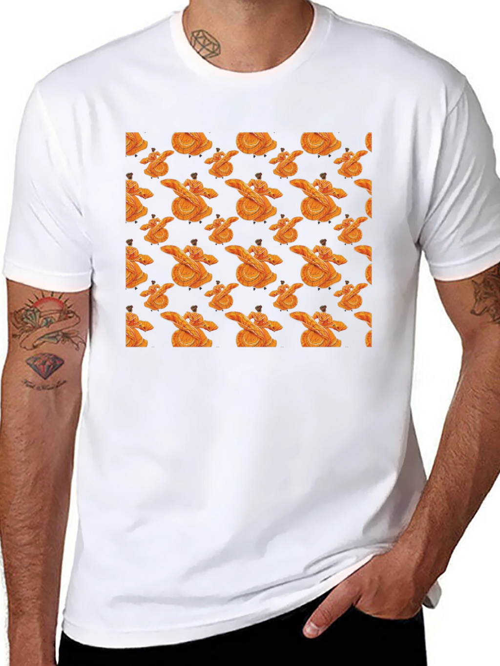 Pumpkin Dabbing T-Shirt - Halloween Fun