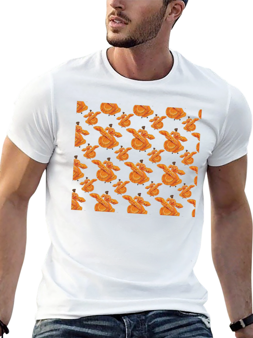 Pumpkin Dabbing T-Shirt - Halloween Fun
