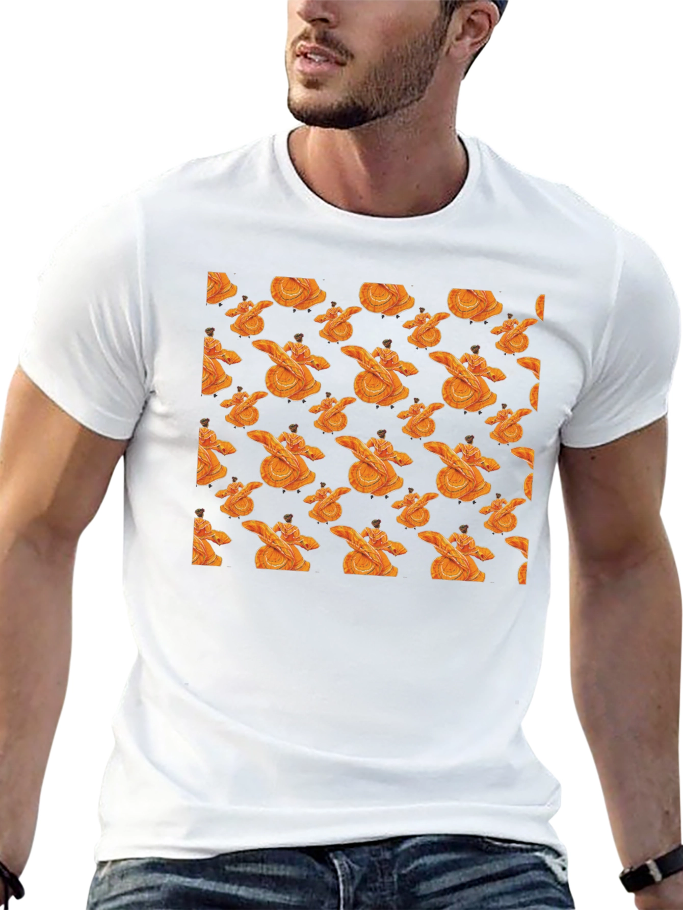 Pumpkin Dabbing T-Shirt - Halloween Fun
