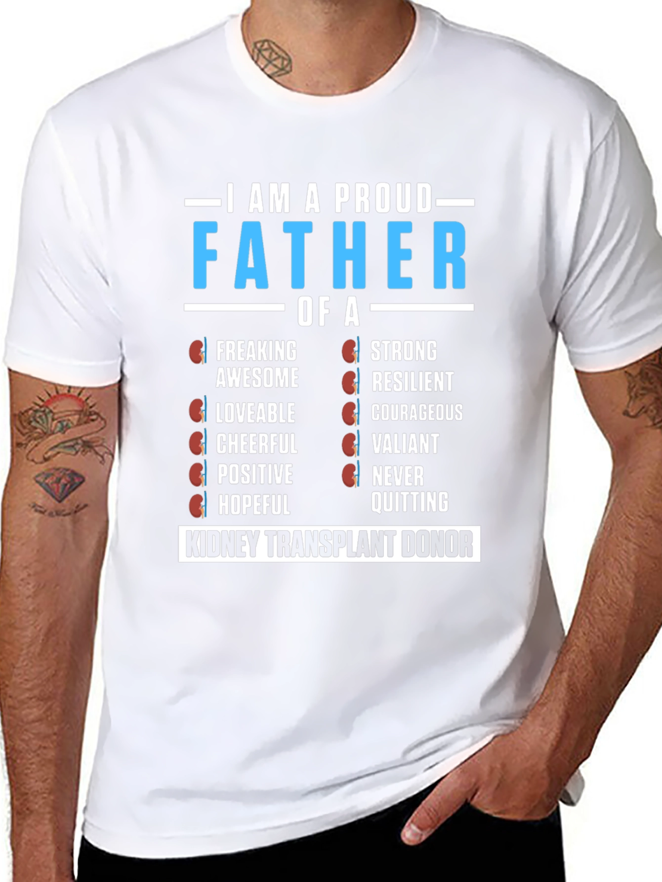 Proud Father of a Kidney Transplant Donor T-Shirt