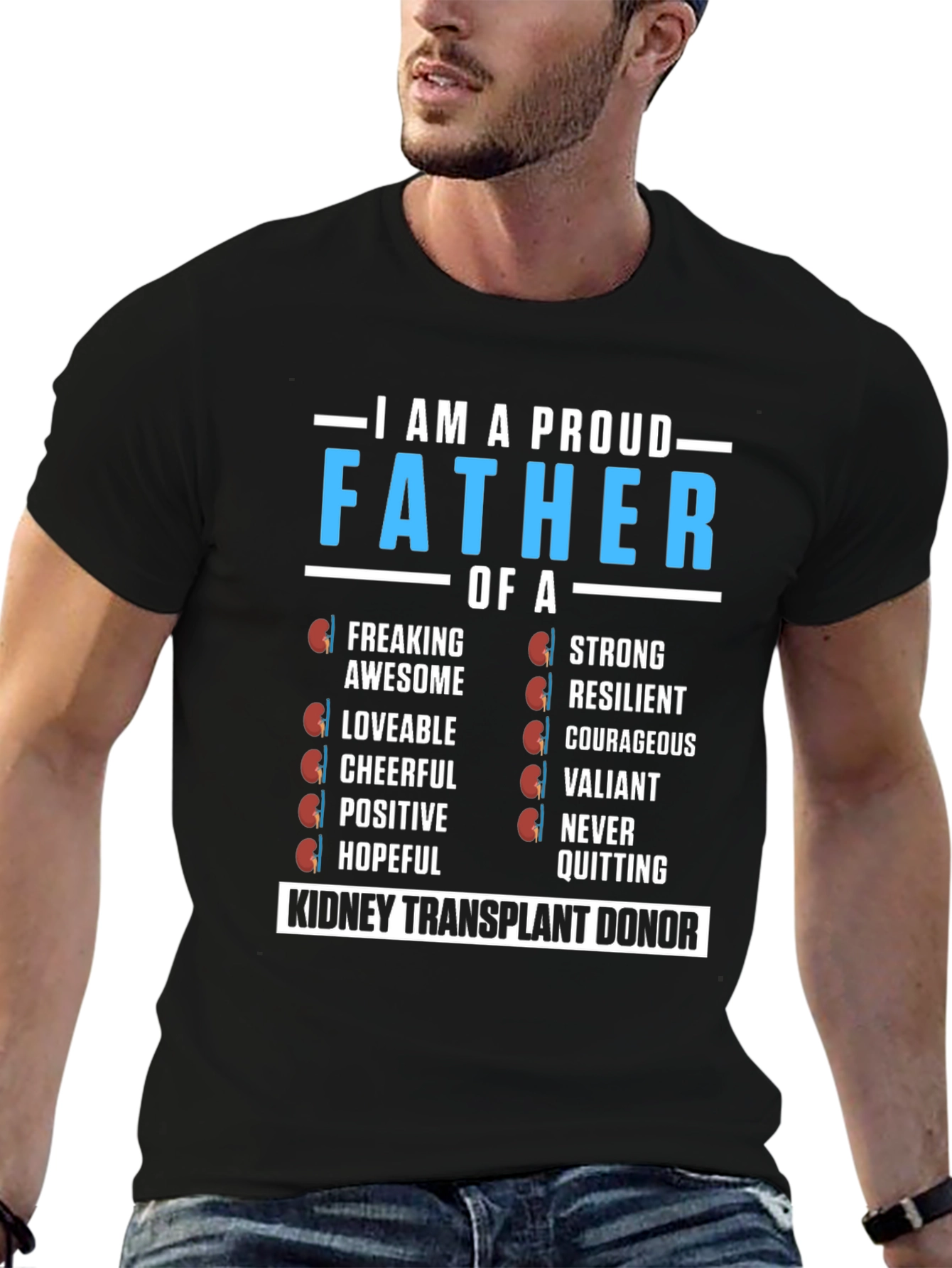 Proud Father of a Kidney Transplant Donor T-Shirt