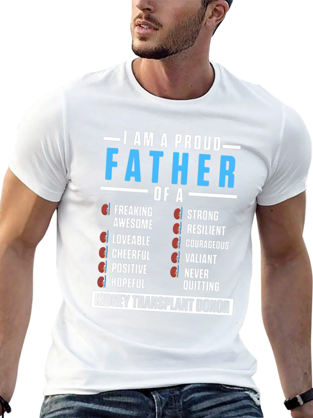 Proud Father of a Kidney Transplant Donor T-Shirt