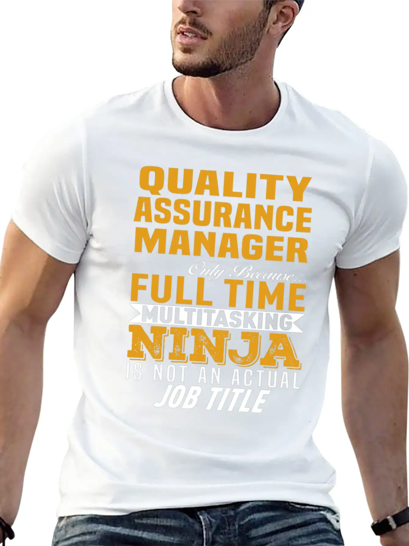 Quality Assurance Manager Unisex Casual T-Shirt – Clean Design For Daily Comfort