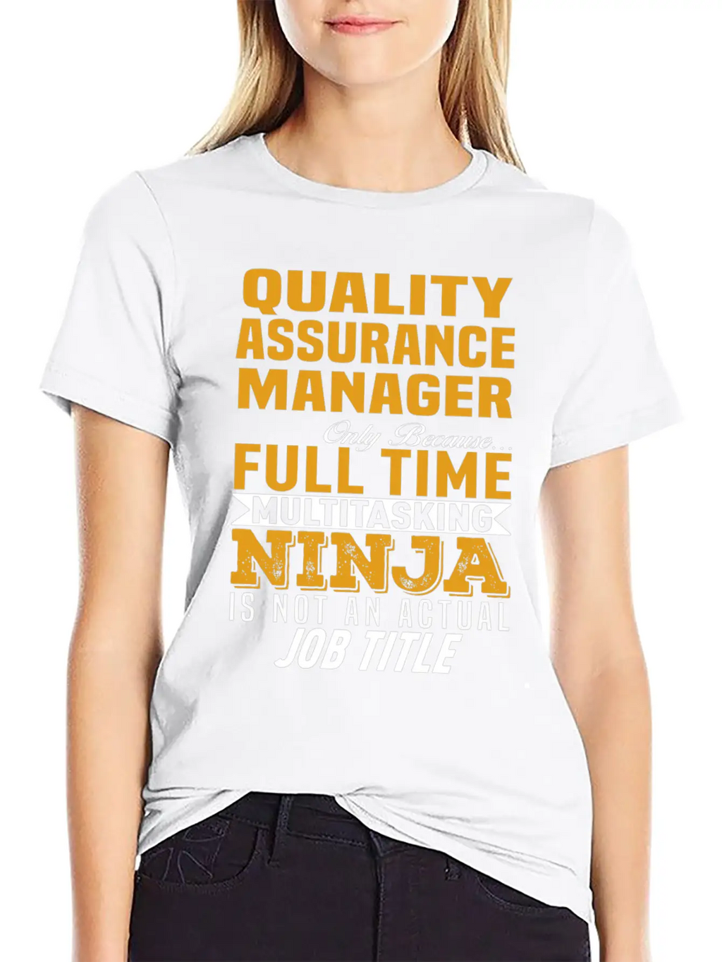 Quality Assurance Manager Unisex Casual T-Shirt – Clean Design For Daily Comfort