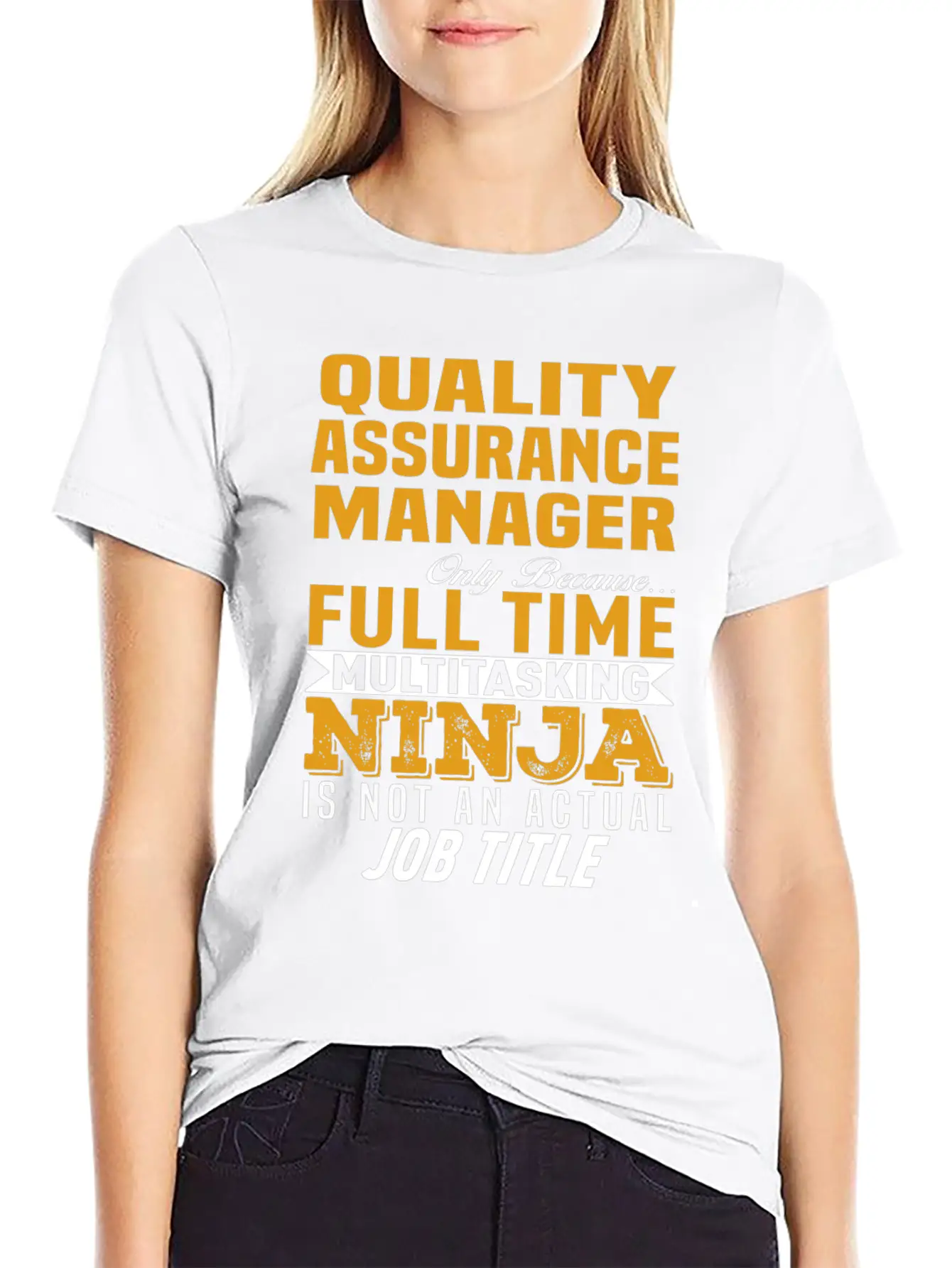 Quality Assurance Manager Unisex Casual T-Shirt – Clean Design For Daily Comfort