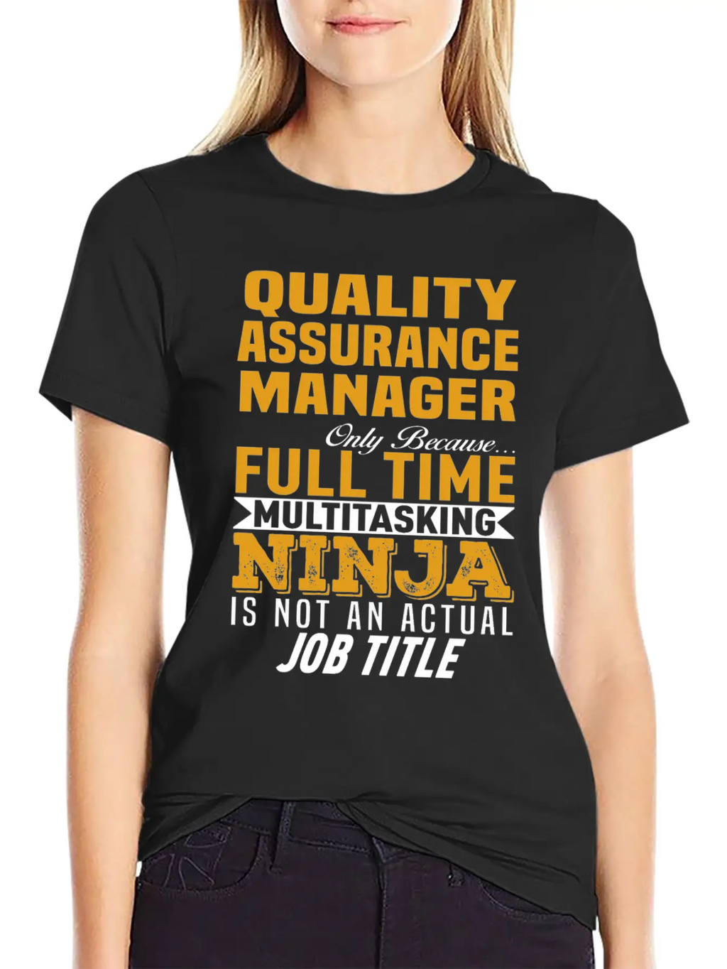 Quality Assurance Manager Unisex Casual T-Shirt – Clean Design For Daily Comfort
