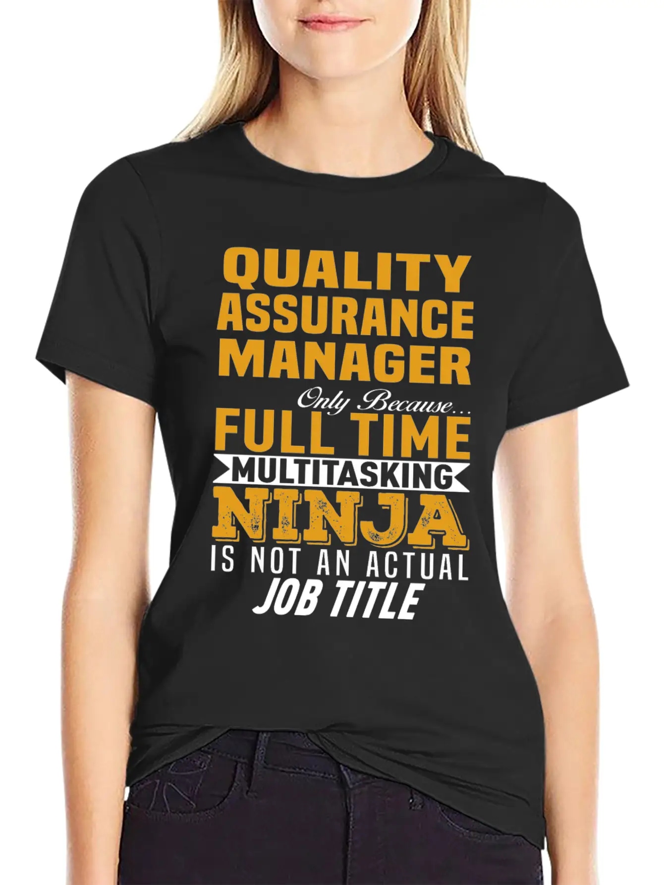 Quality Assurance Manager Unisex Casual T-Shirt – Clean Design For Daily Comfort
