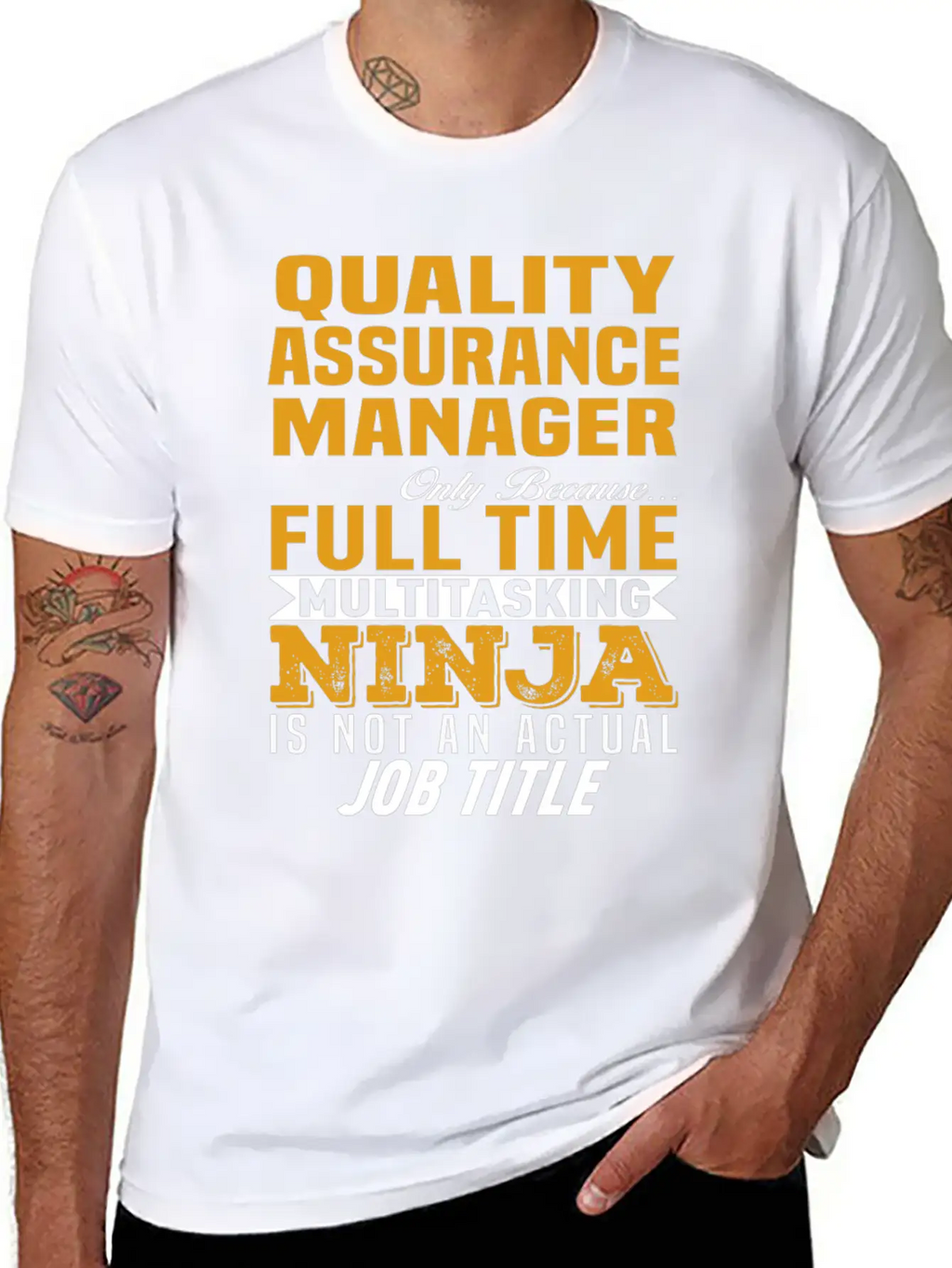 Quality Assurance Manager Unisex Casual T-Shirt – Clean Design For Daily Comfort