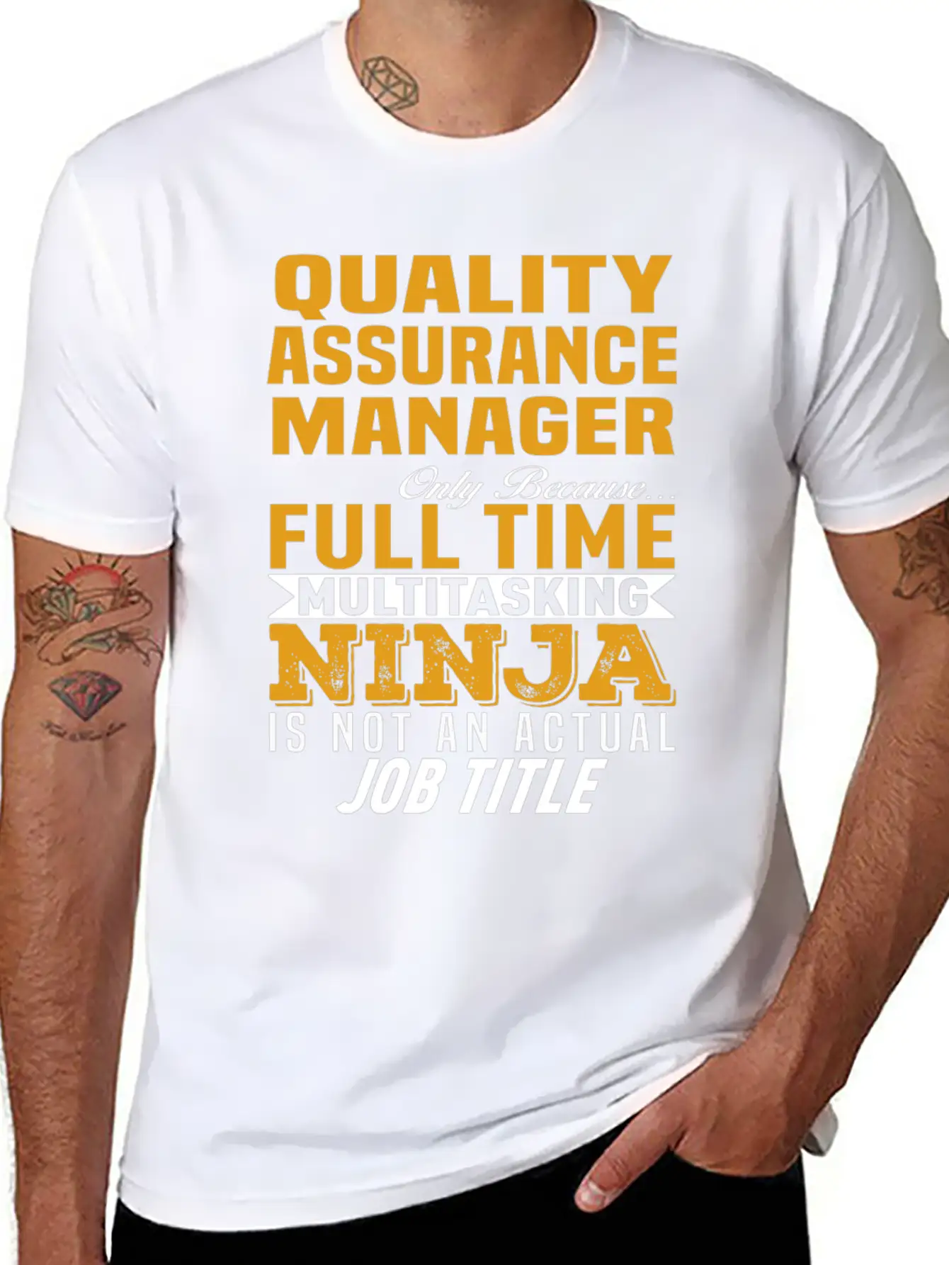 Quality Assurance Manager Unisex Casual T-Shirt – Clean Design For Daily Comfort