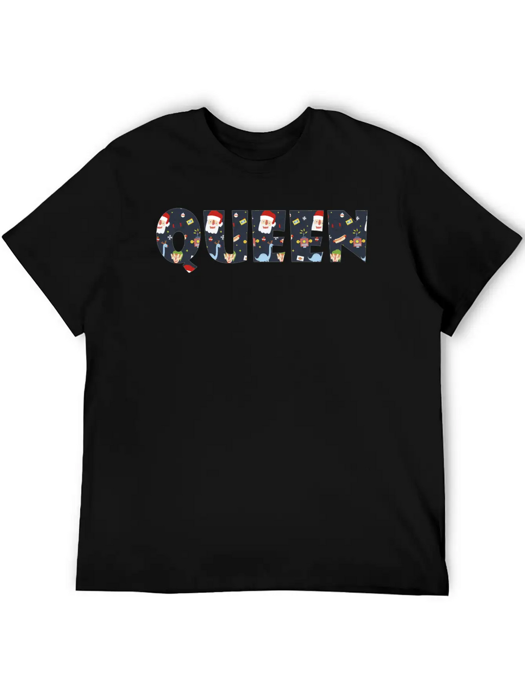Queen Classic Fit Graphic Tee For Daily Comfort – Unisex Cotton Shirt
