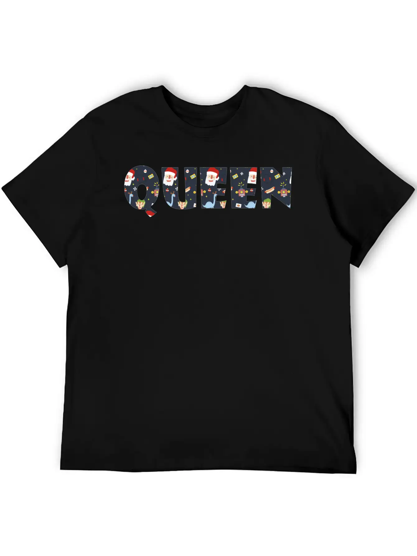 Queen Classic Fit Graphic Tee For Daily Comfort – Unisex Cotton Shirt