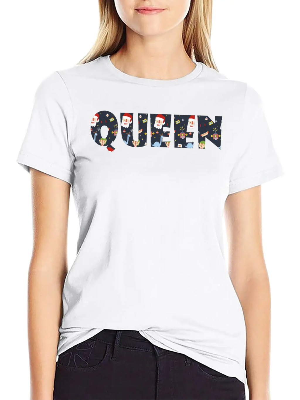 Queen Classic Fit Graphic Tee For Daily Comfort – Unisex Cotton Shirt