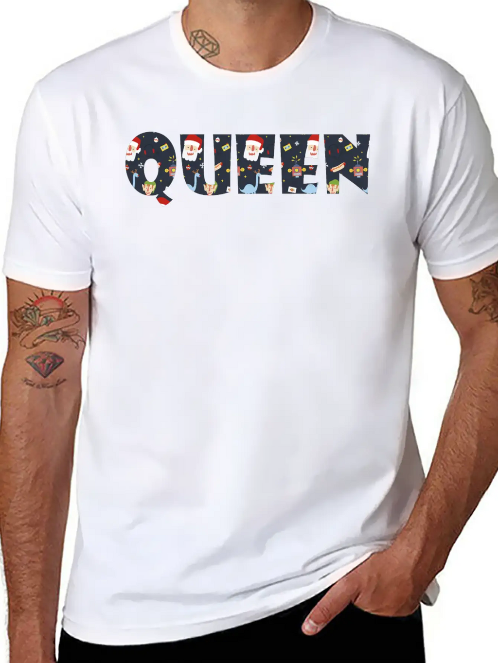 Queen Classic Fit Graphic Tee For Daily Comfort – Unisex Cotton Shirt
