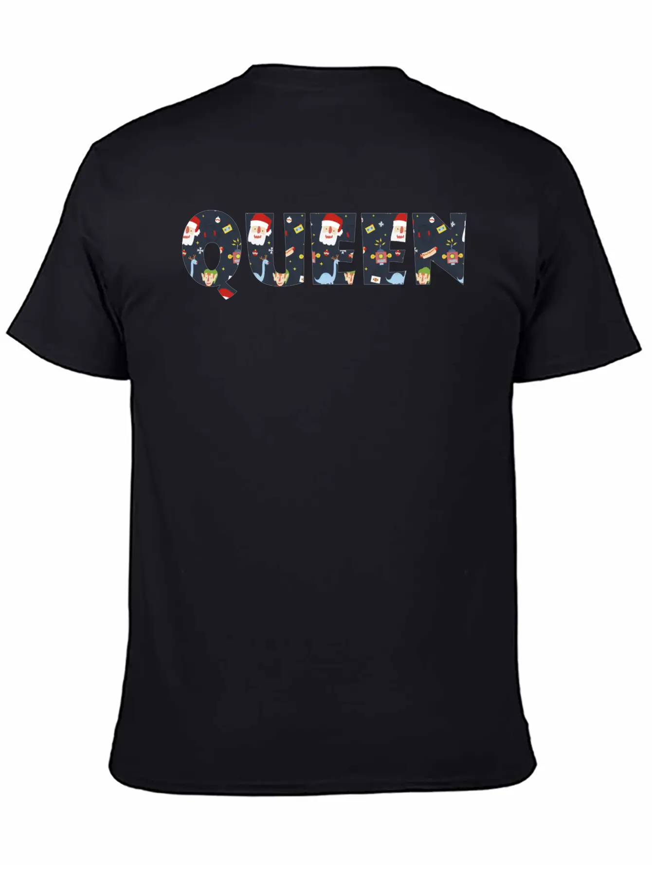 Queen Classic Fit Graphic Tee For Daily Comfort – Unisex Cotton Shirt