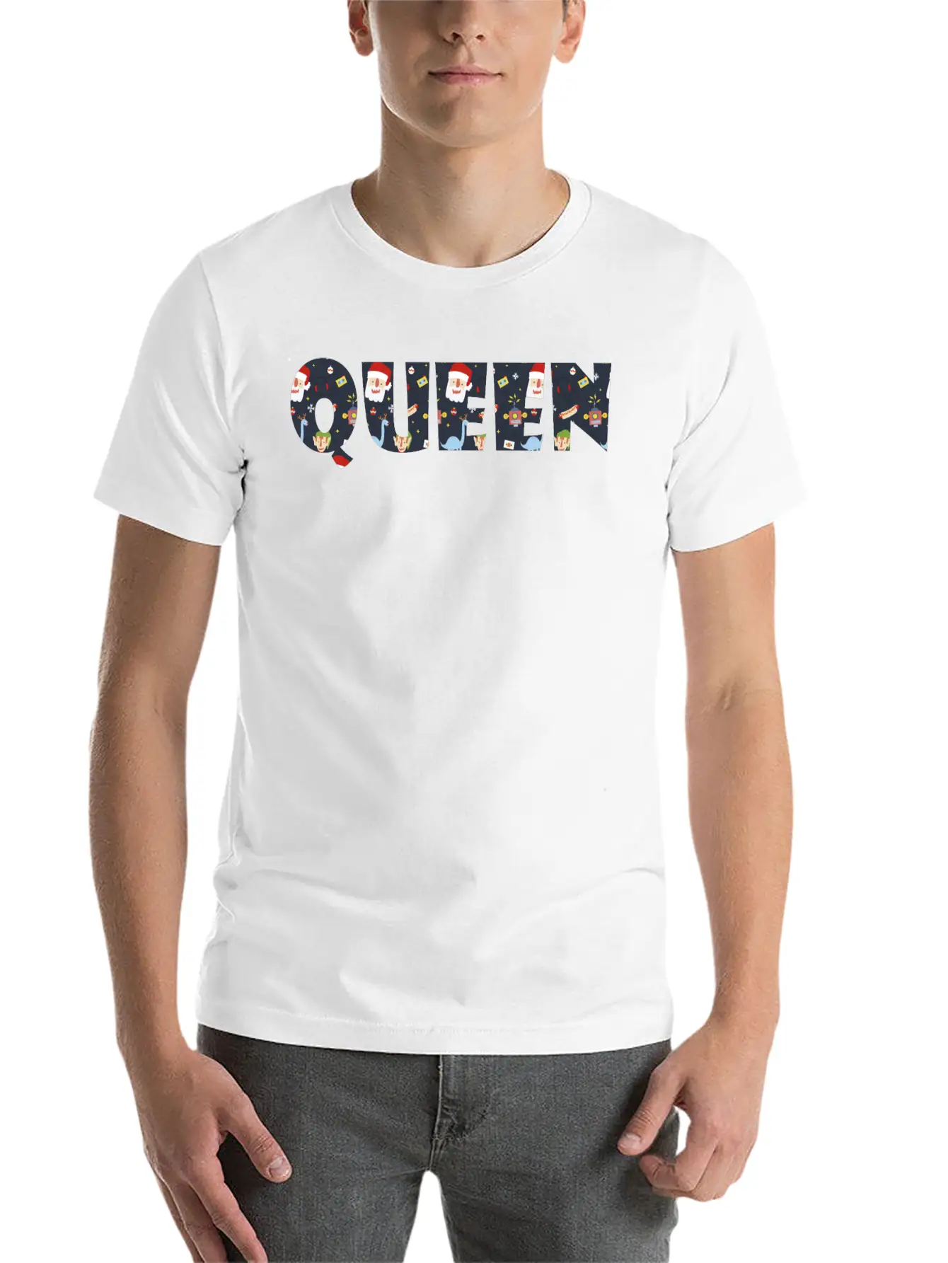 Queen Classic Fit Graphic Tee For Daily Comfort – Unisex Cotton Shirt