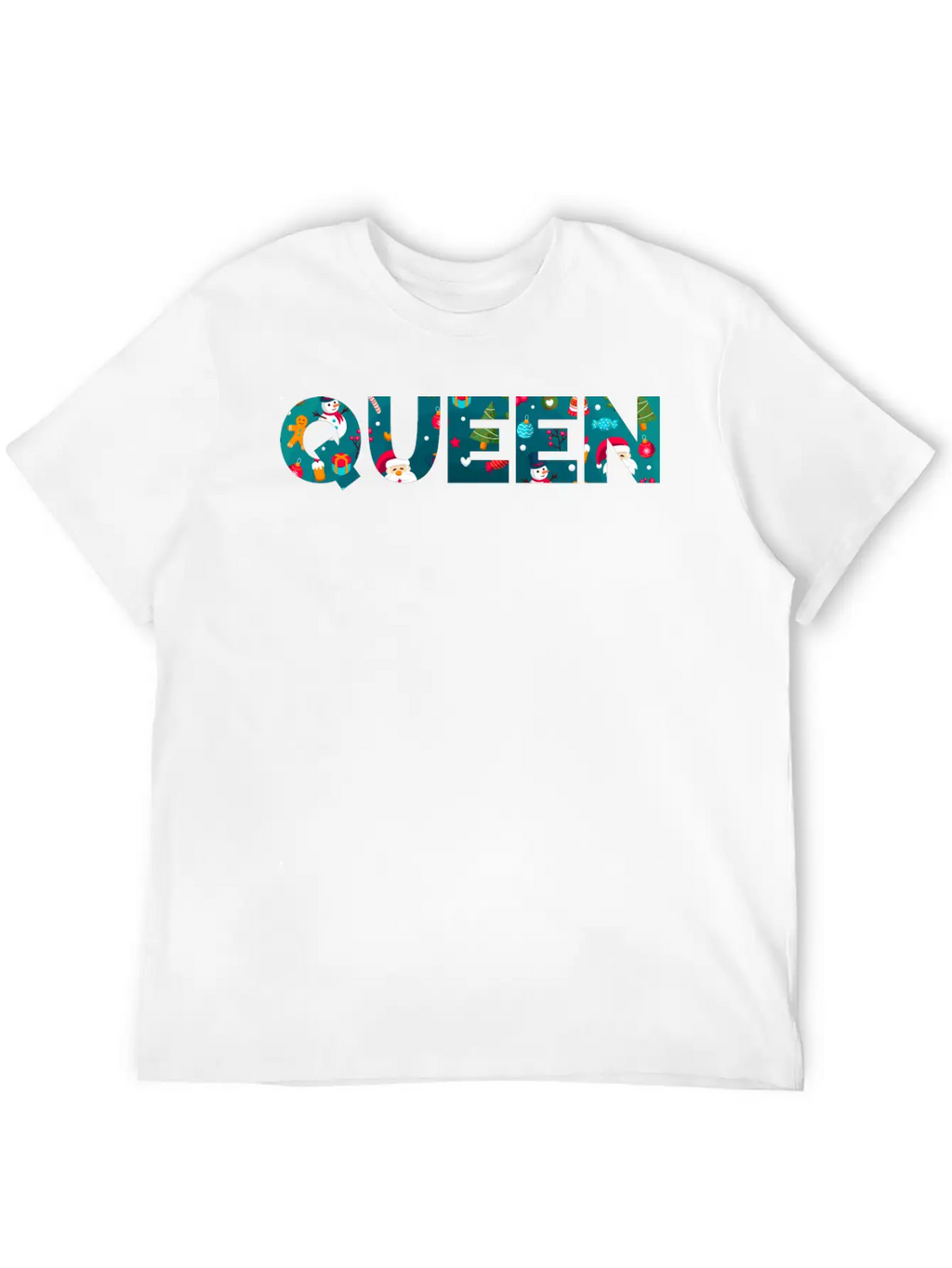 QUEEN Unisex Short Sleeve Soft Cotton T-Shirt – Casual Everyday Wear