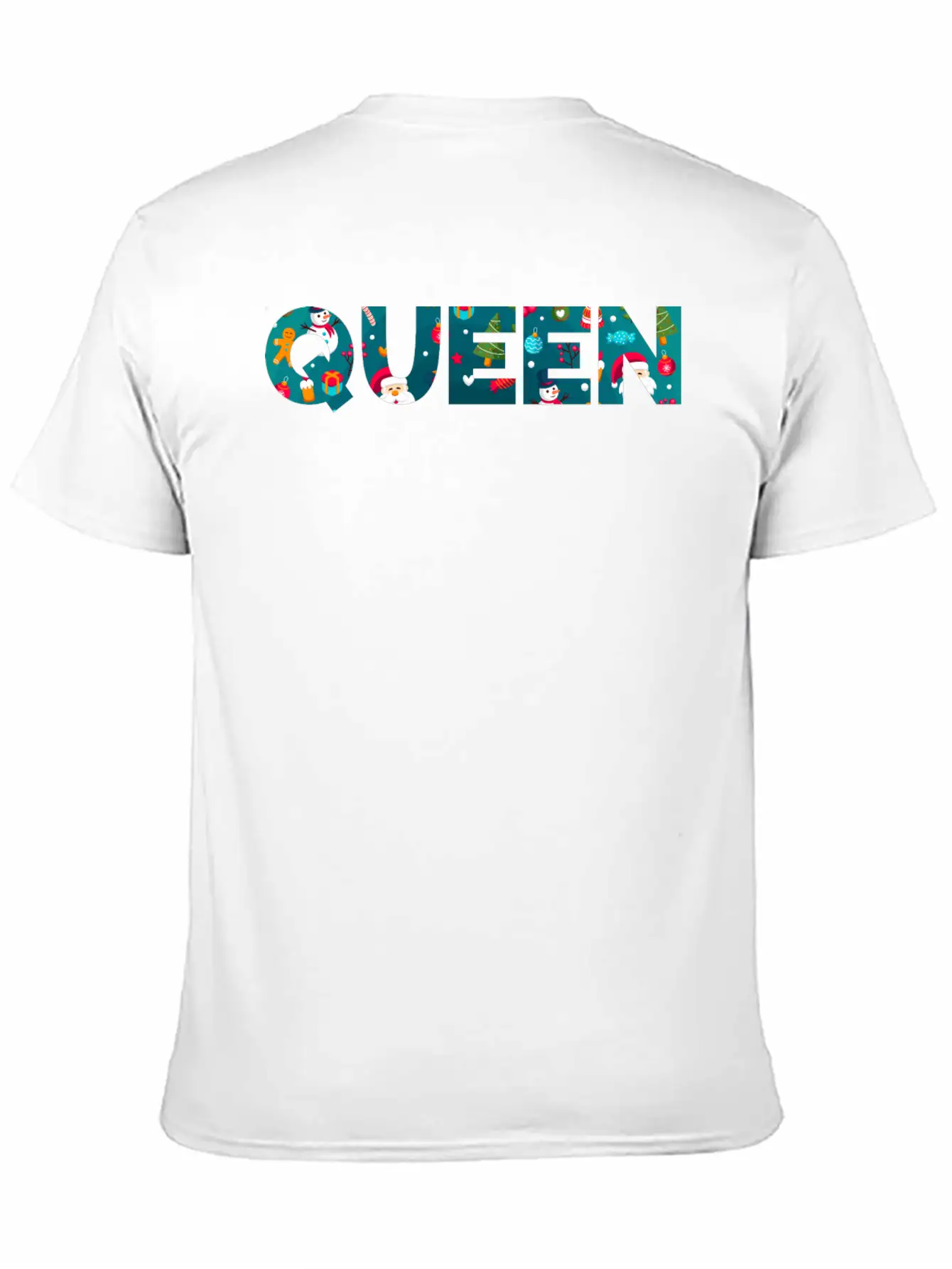 QUEEN Unisex Short Sleeve Soft Cotton T-Shirt – Casual Everyday Wear