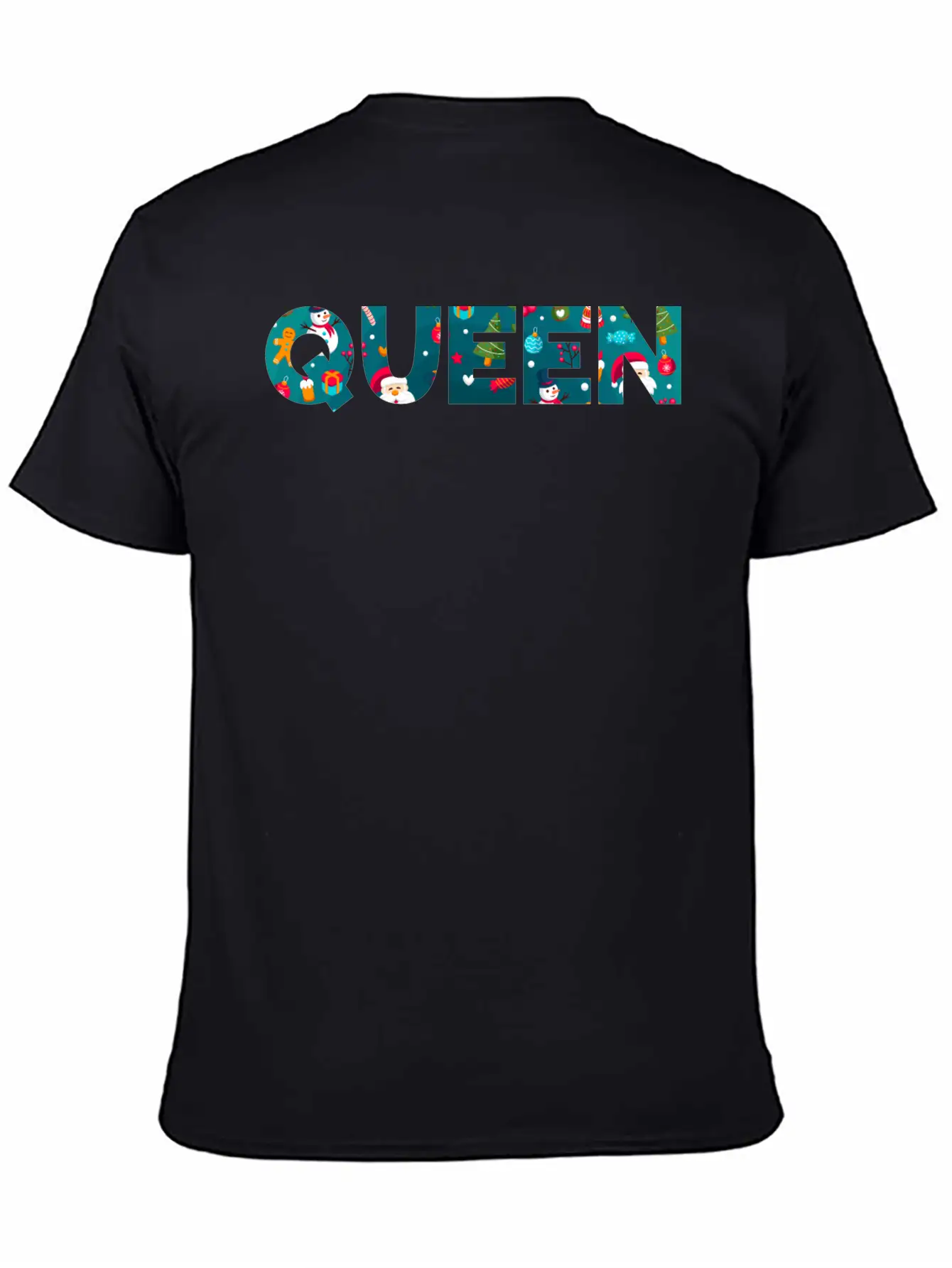 QUEEN Unisex Short Sleeve Soft Cotton T-Shirt – Casual Everyday Wear