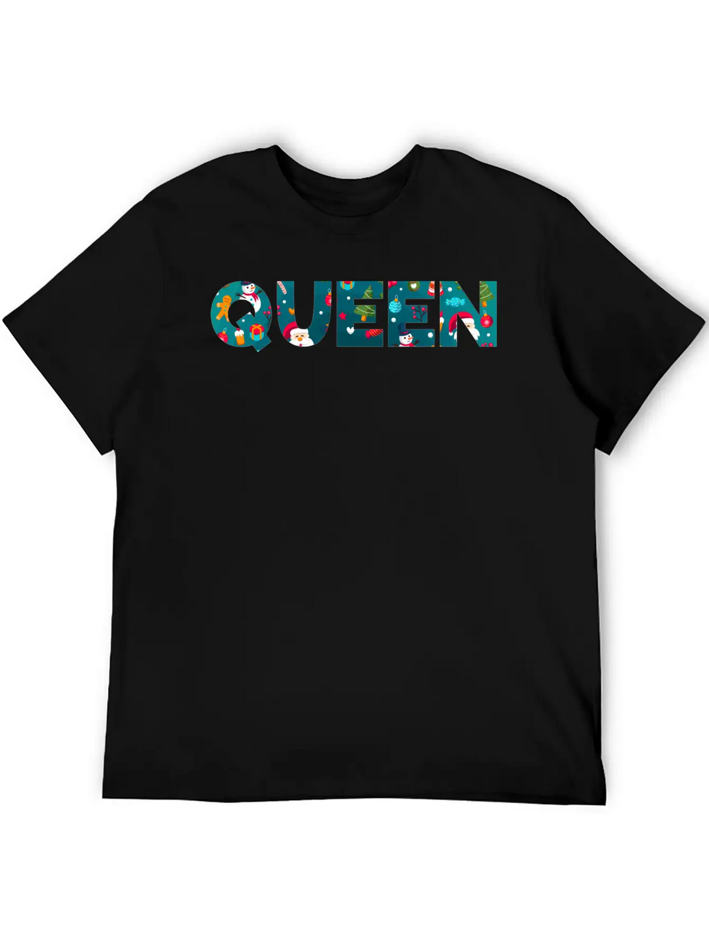 QUEEN Unisex Short Sleeve Soft Cotton T-Shirt – Casual Everyday Wear