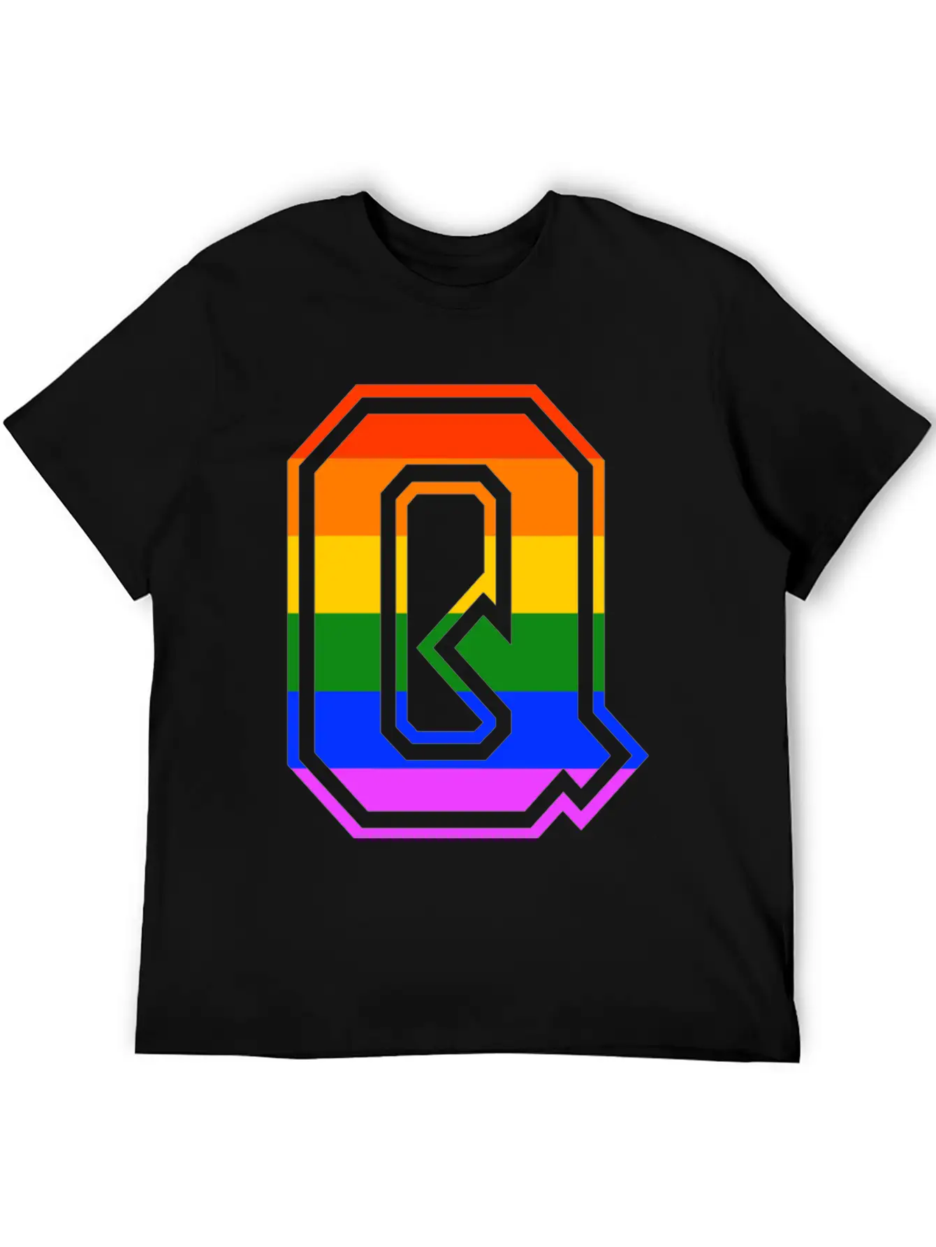 Queer LGBT Gay Pride CDS Rainbow Unisex Casual T-Shirt – Clean Design For Daily Comfort