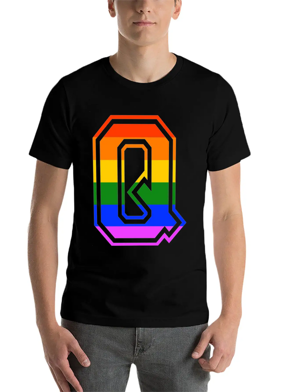 Queer LGBT Gay Pride CDS Rainbow Unisex Casual T-Shirt – Clean Design For Daily Comfort