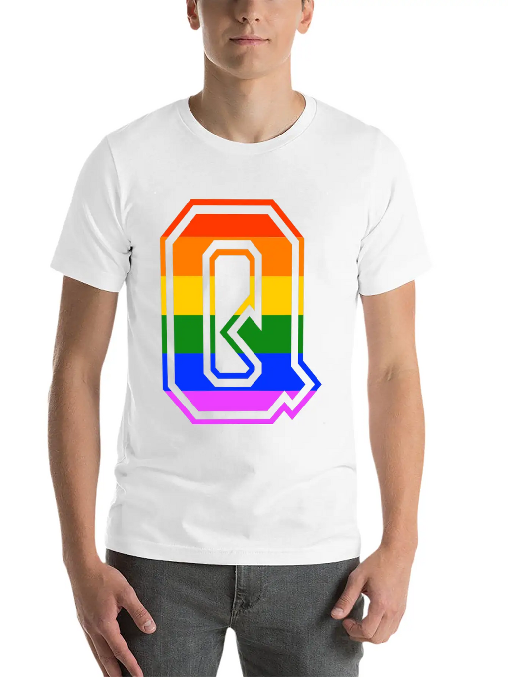 Queer LGBT Gay Pride CDS Rainbow Unisex Casual T-Shirt – Clean Design For Daily Comfort