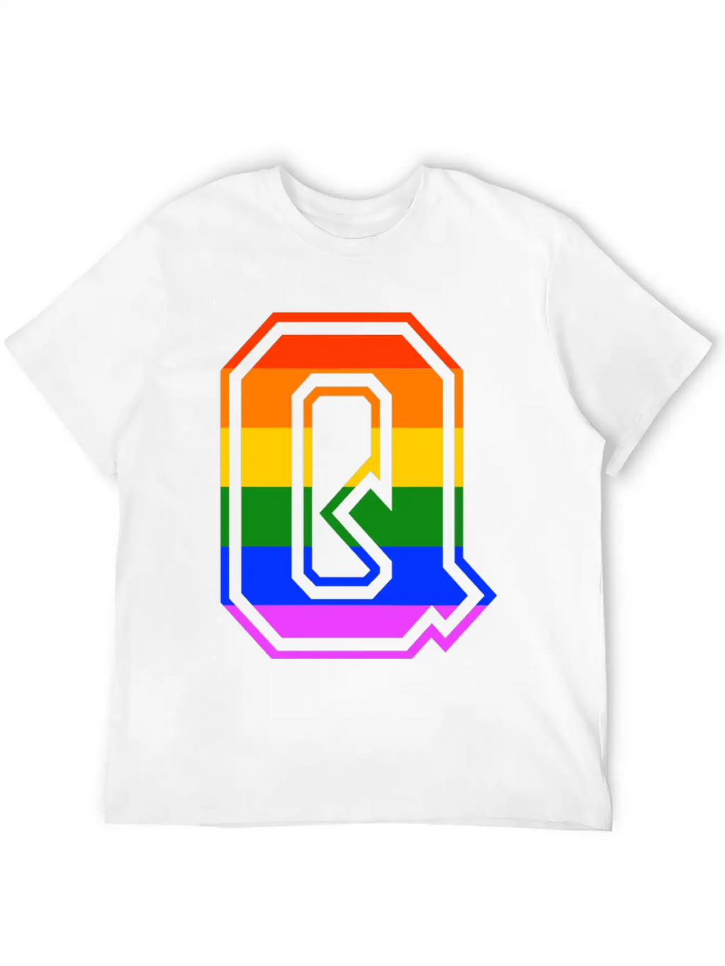 Queer LGBT Gay Pride CDS Rainbow Unisex Casual T-Shirt – Clean Design For Daily Comfort