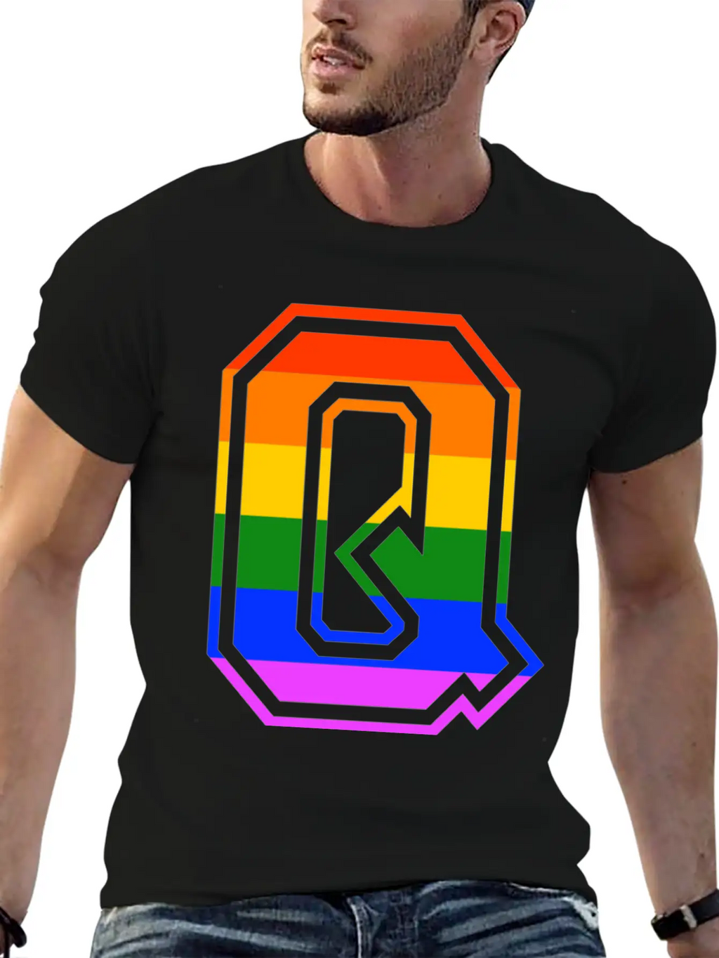 Queer LGBT Gay Pride CDS Rainbow Unisex Casual T-Shirt – Clean Design For Daily Comfort