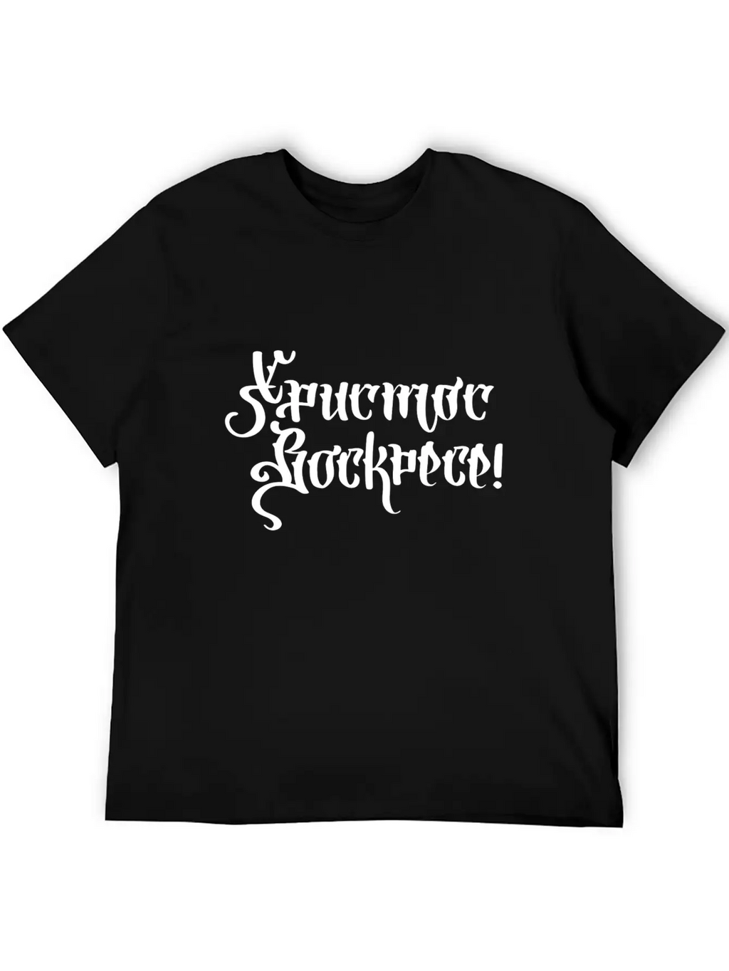 Quote Text Christ Is Risen On Cyrillic Gothic In R Essential Cotton Tee For Daily Outfits – Unisex Style