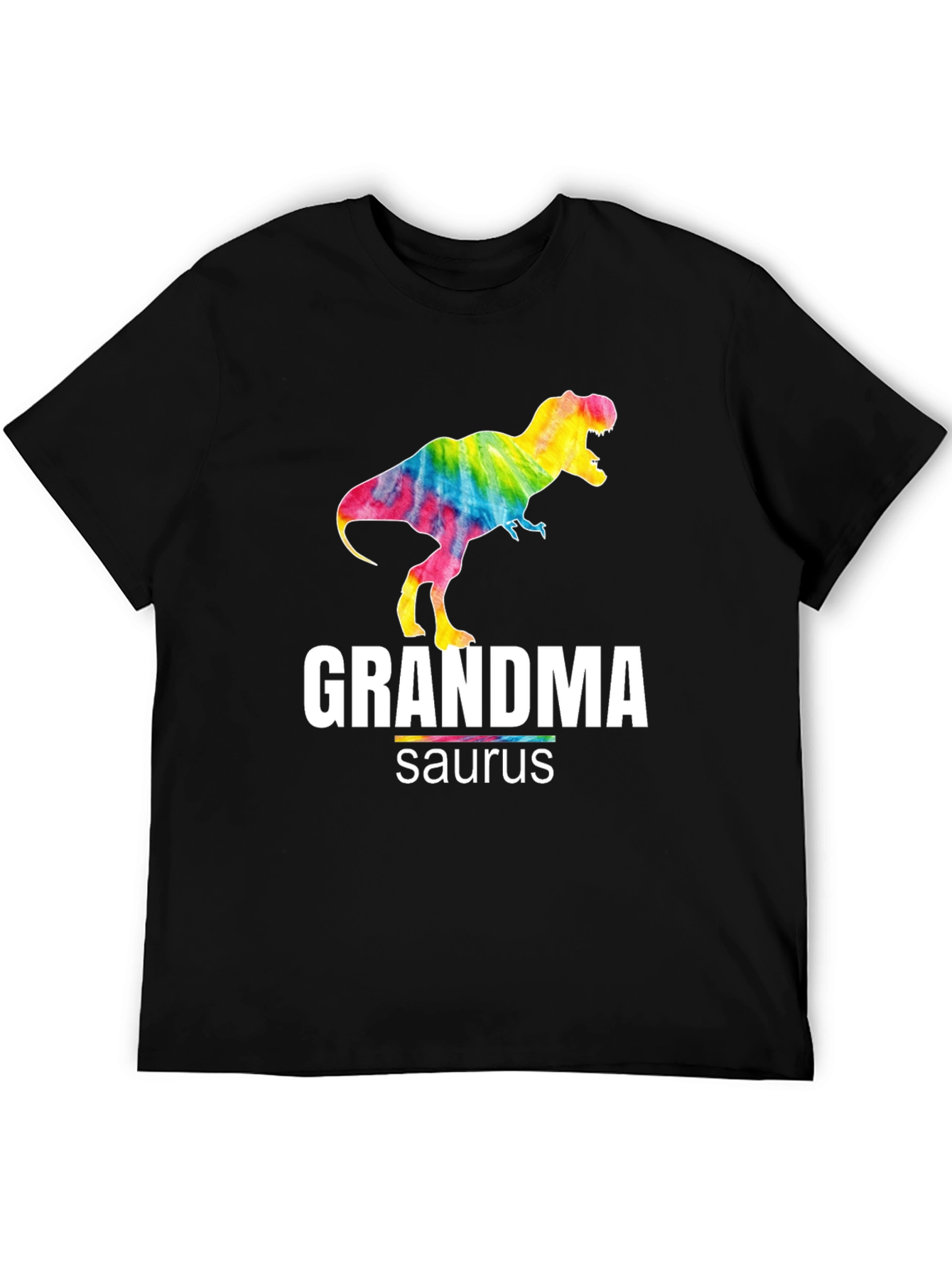 Grandmasaurus T-Shirt - Colorful Dinosaur Graphic Tee