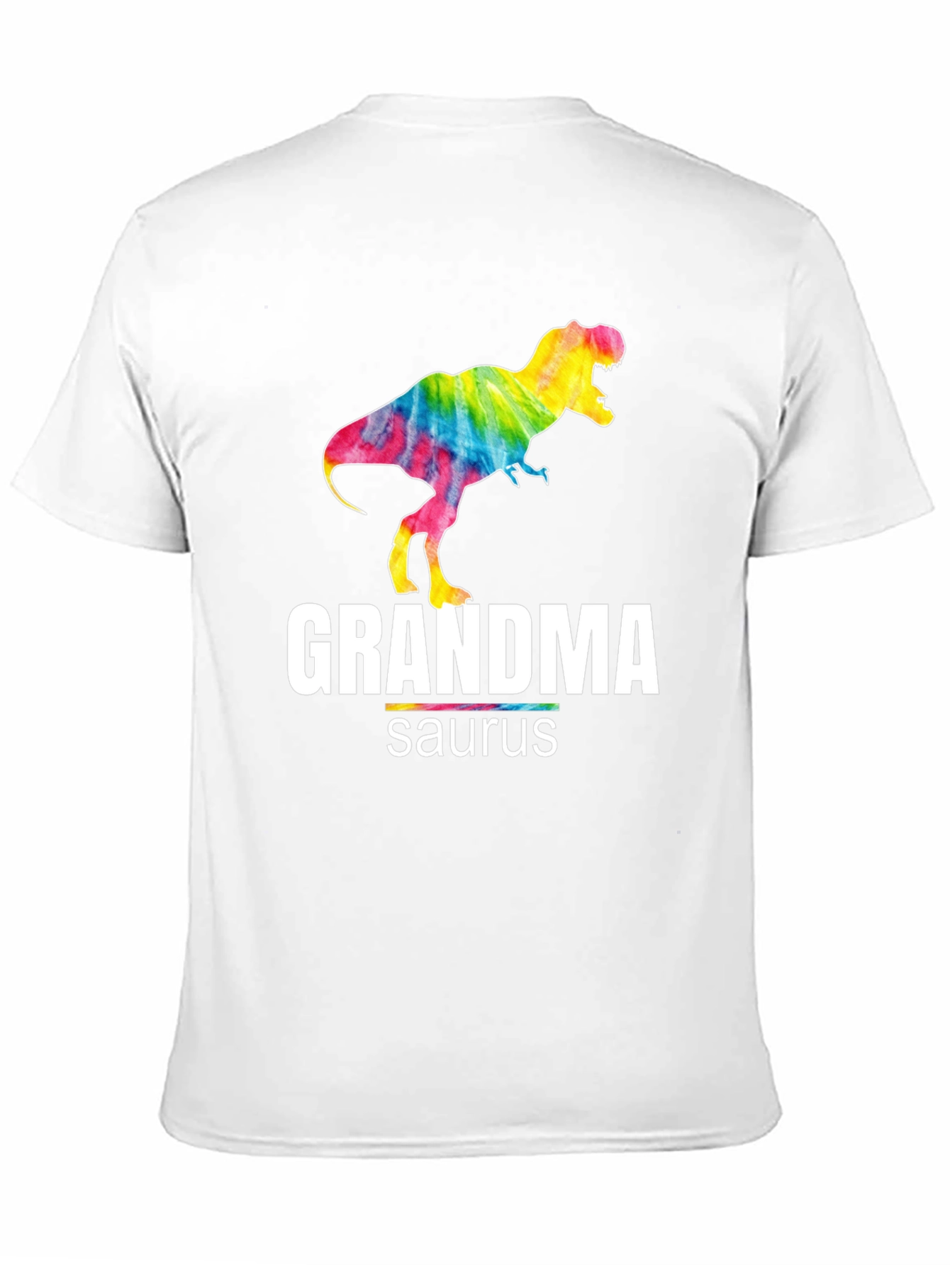 Grandmasaurus T-Shirt - Colorful Dinosaur Graphic Tee