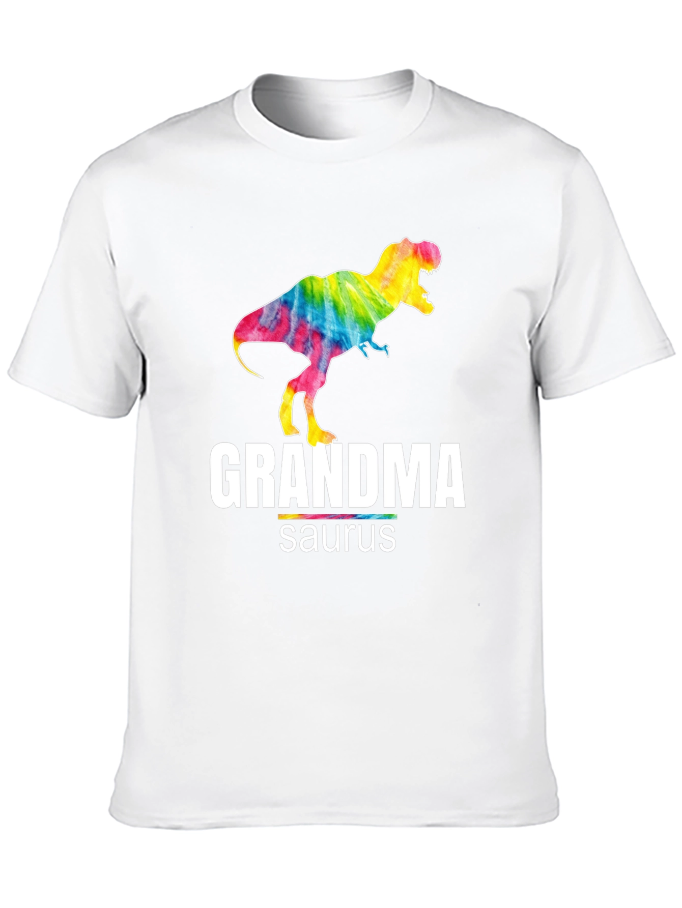 Grandmasaurus T-Shirt - Colorful Dinosaur Graphic Tee