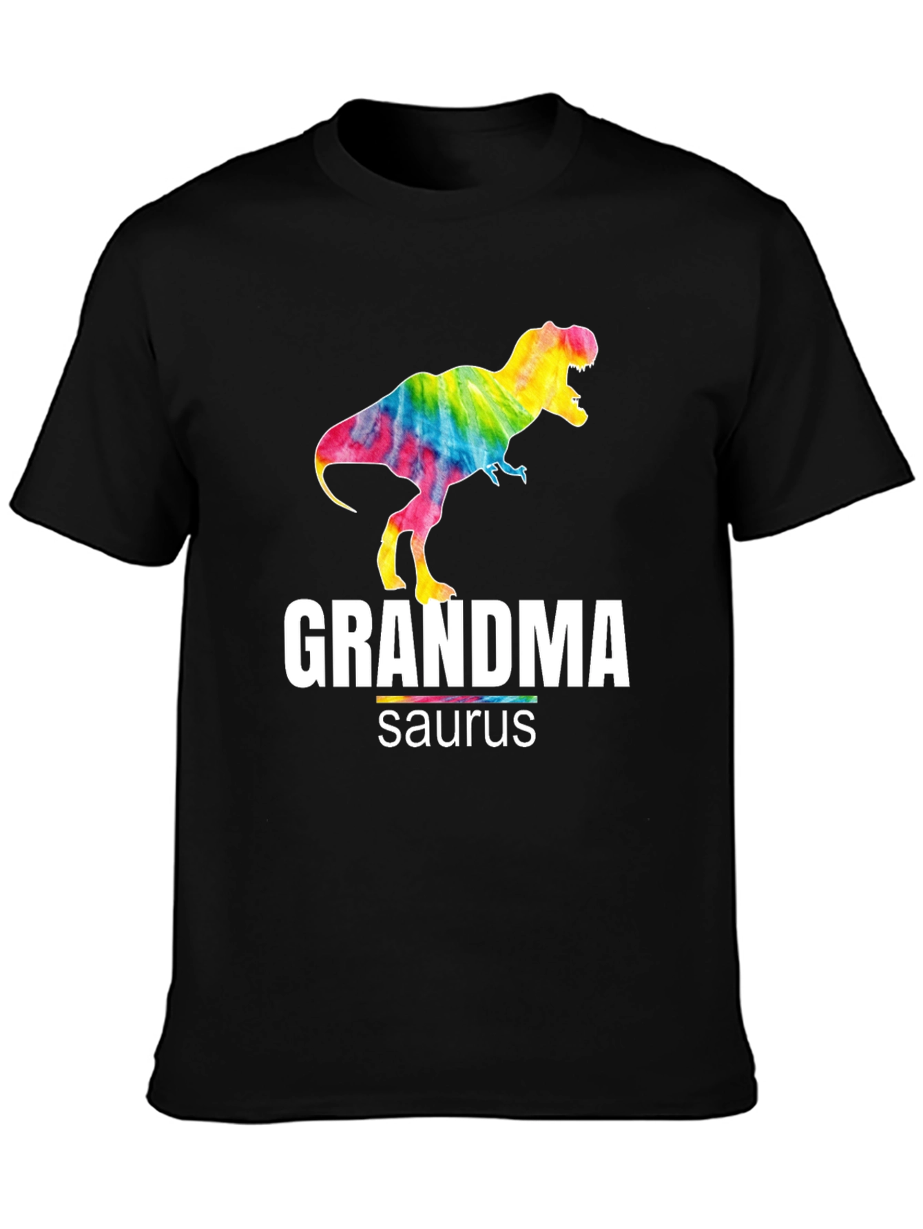 Grandmasaurus T-Shirt - Colorful Dinosaur Graphic Tee
