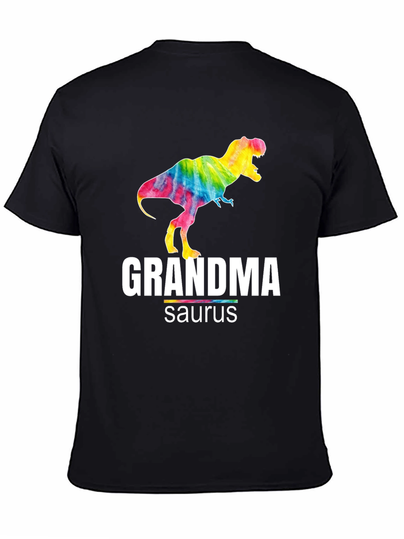 Grandmasaurus T-Shirt - Colorful Dinosaur Graphic Tee