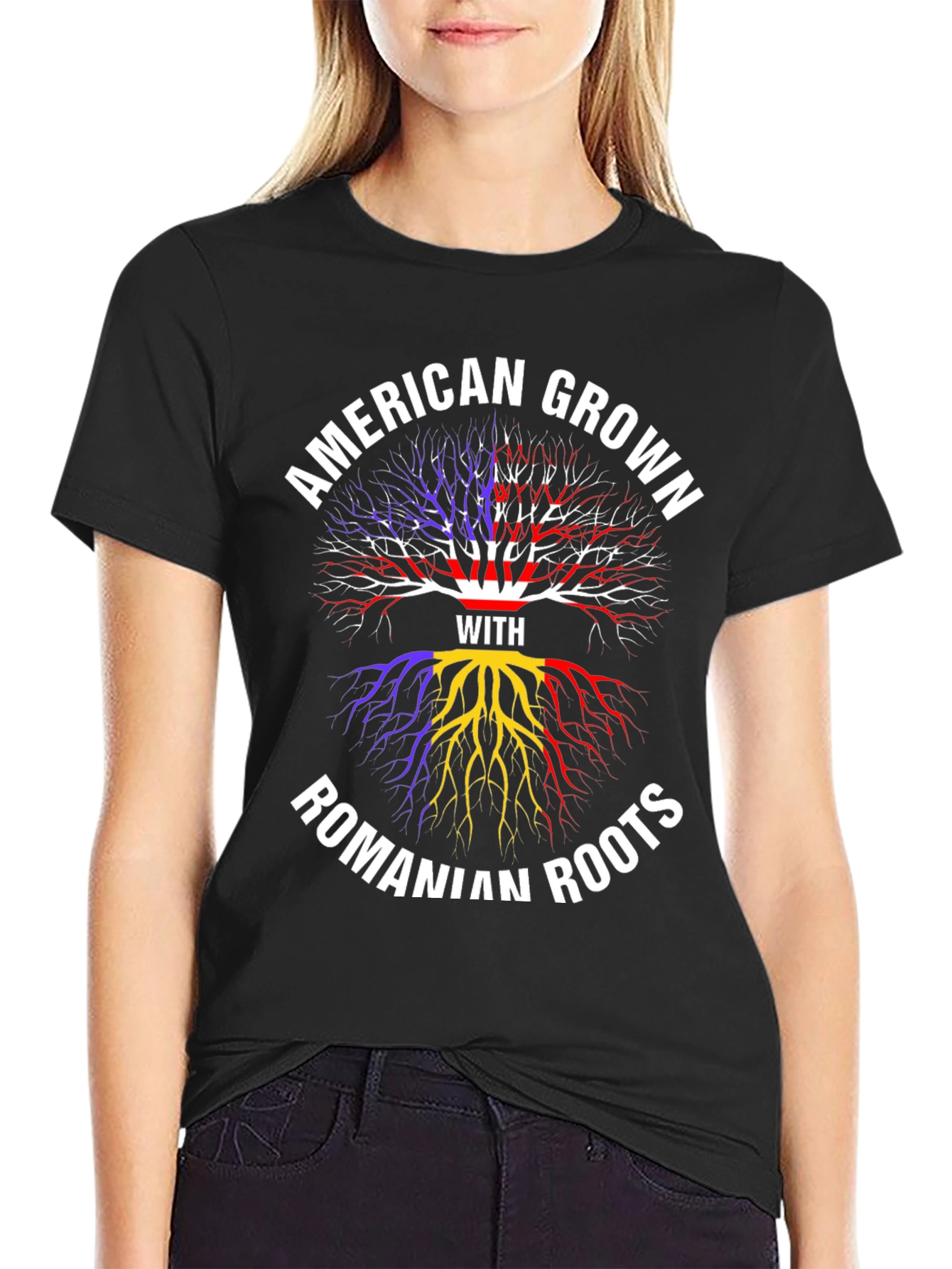 American Grown Romanian Roots T-Shirt