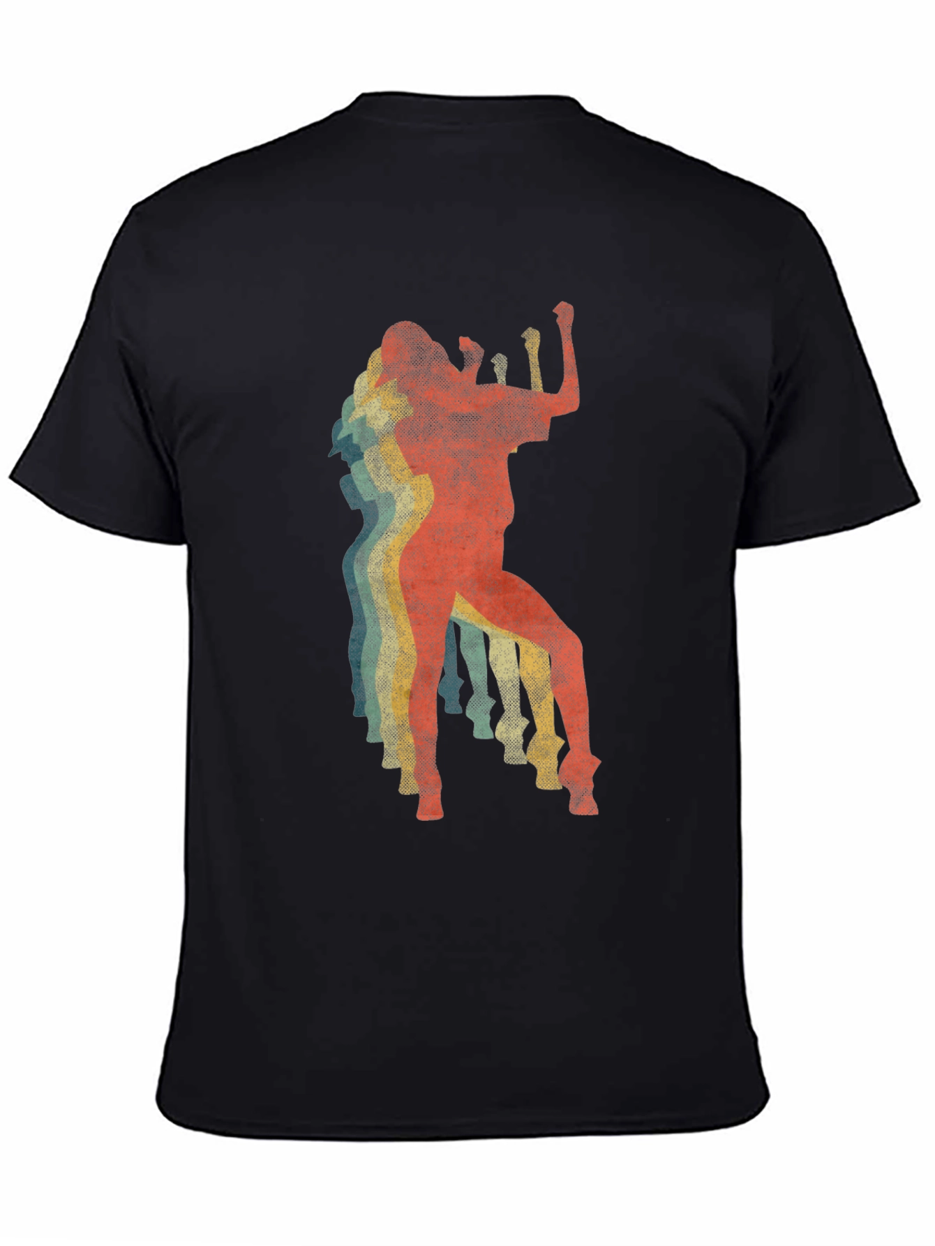 Retro Dancer Graphic T-Shirt - Vintage Style