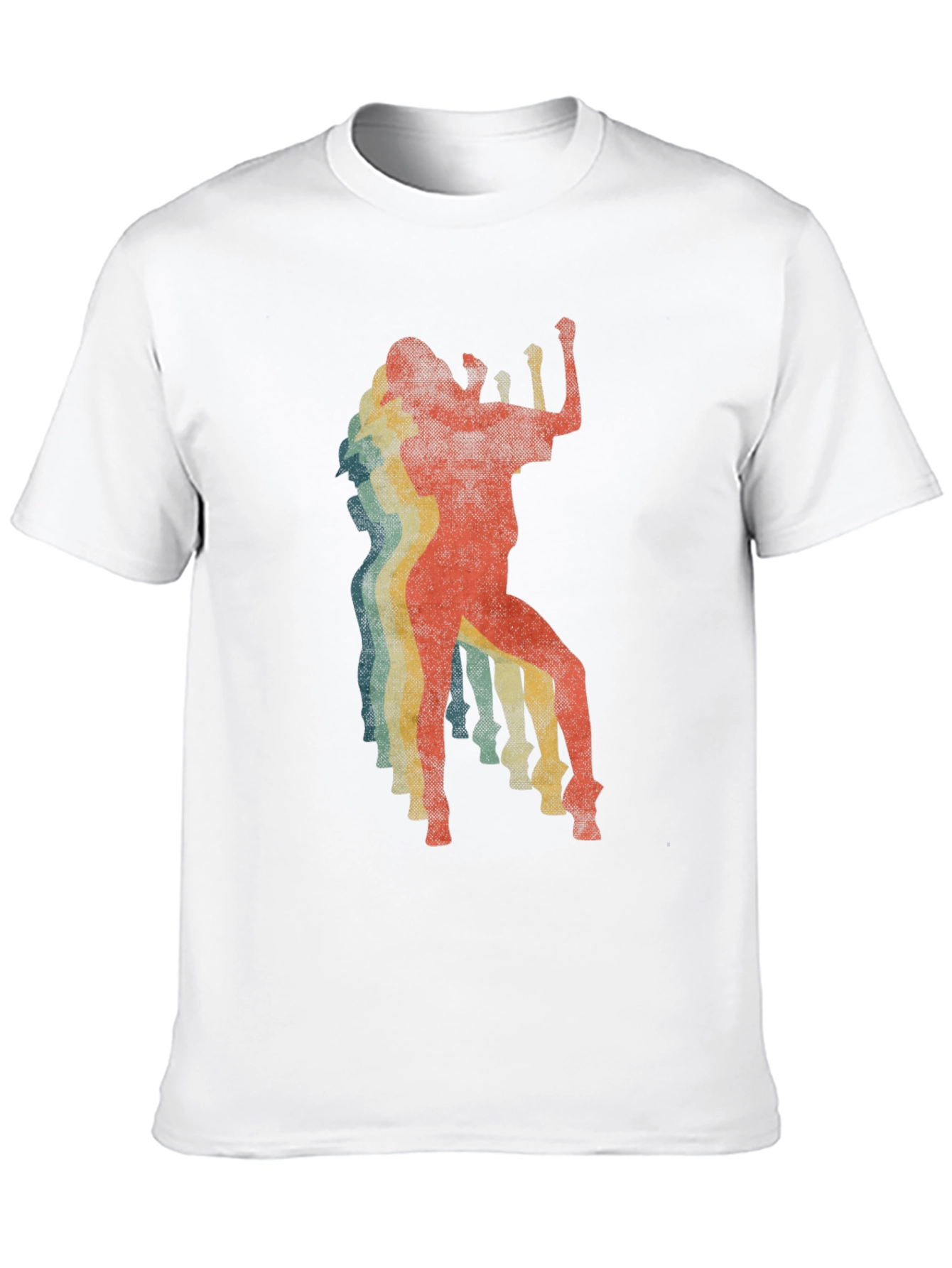 Retro Dancer Graphic T-Shirt - Vintage Style