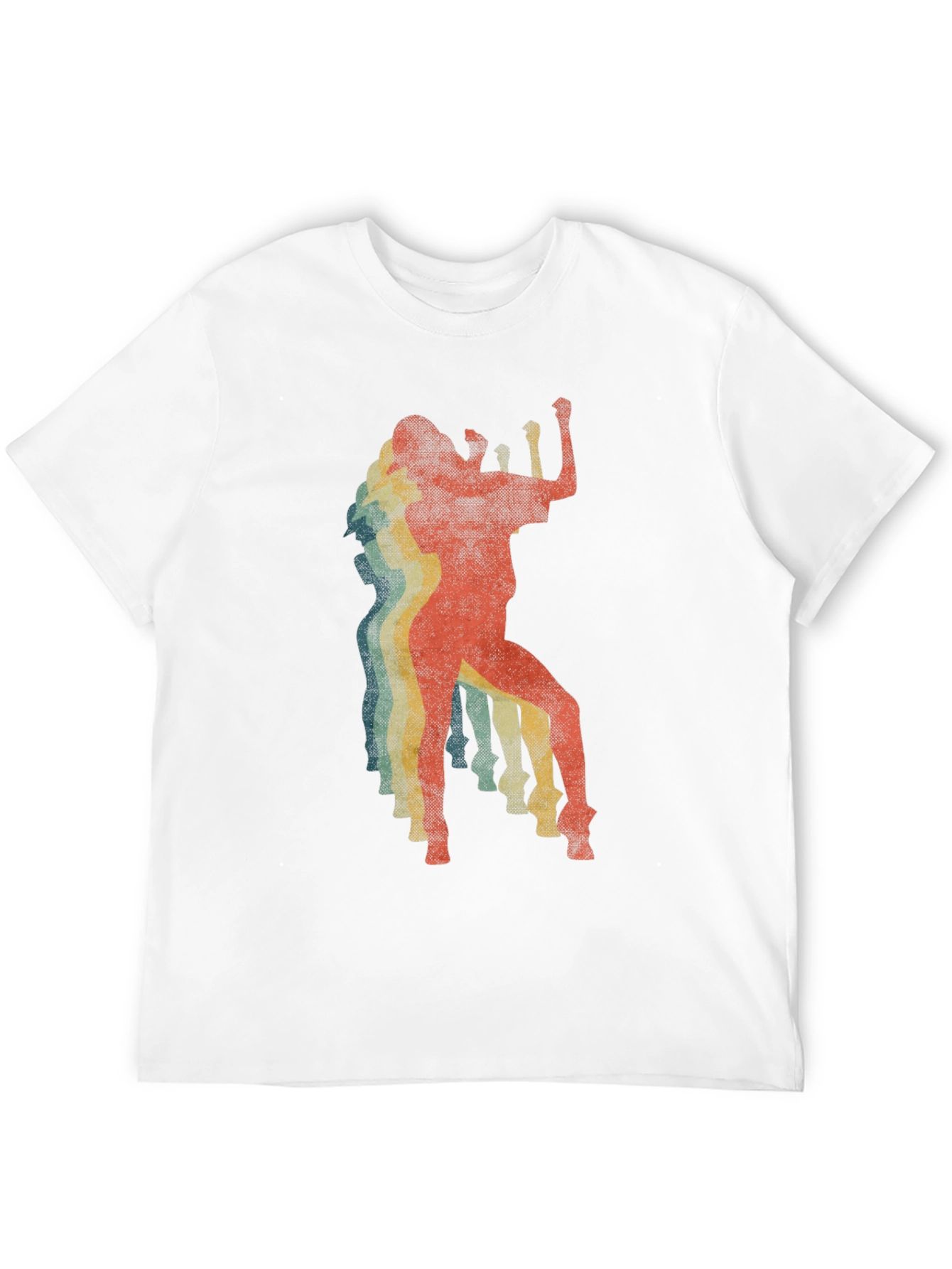 Retro Dancer Graphic T-Shirt - Vintage Style