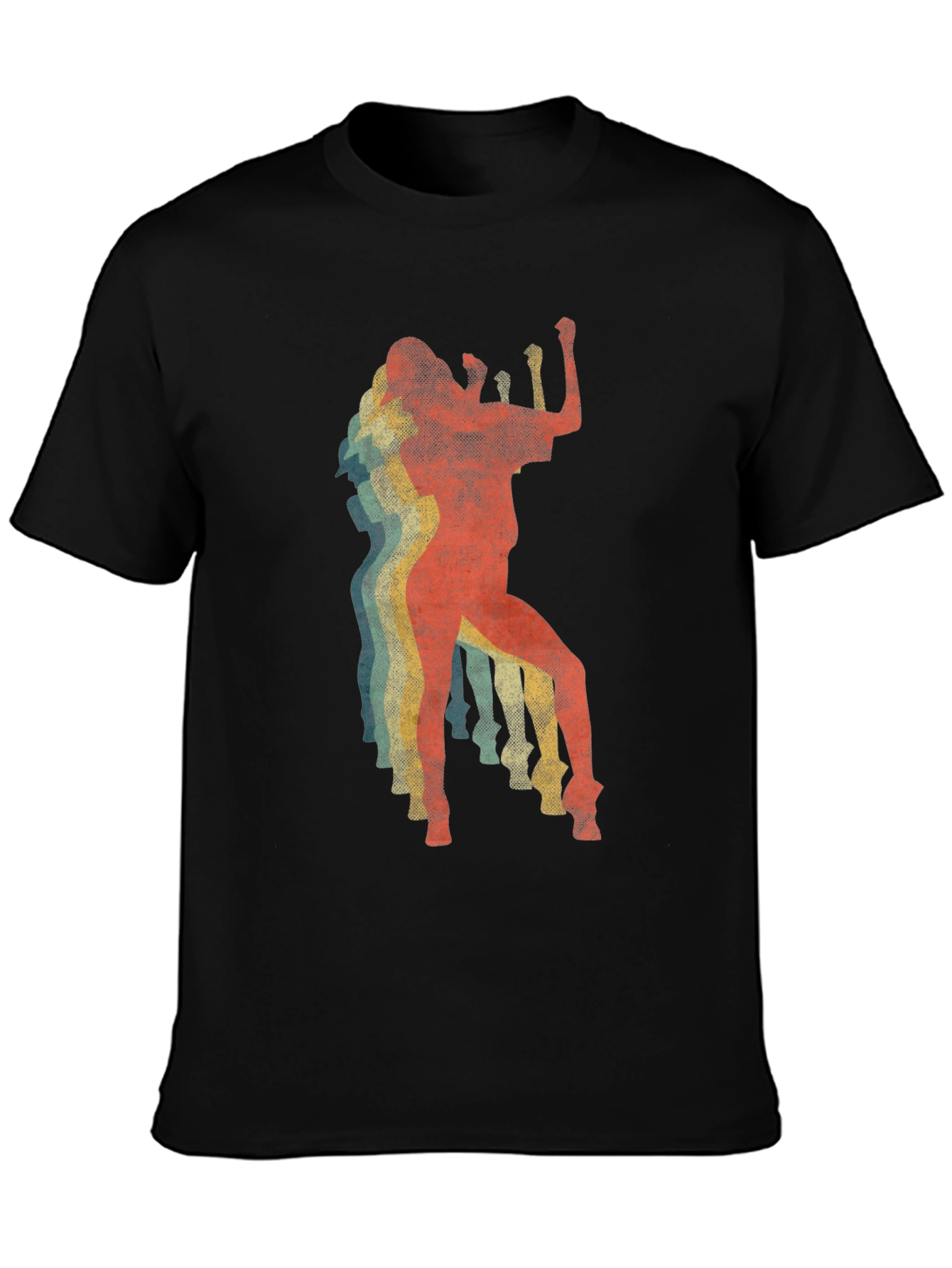 Retro Dancer Graphic T-Shirt - Vintage Style