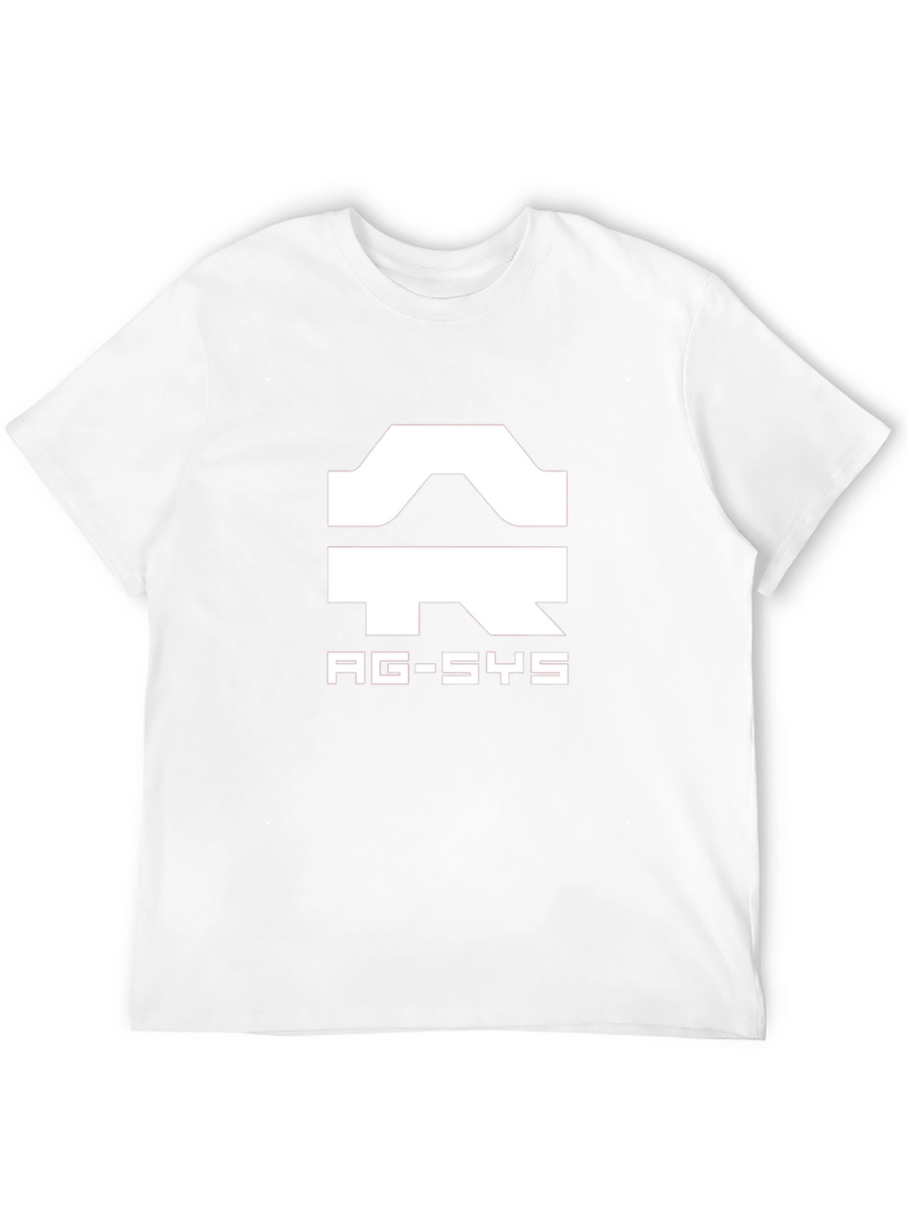 AG-SYS Graphic Black T-Shirt - Sci-Fi Inspired Design