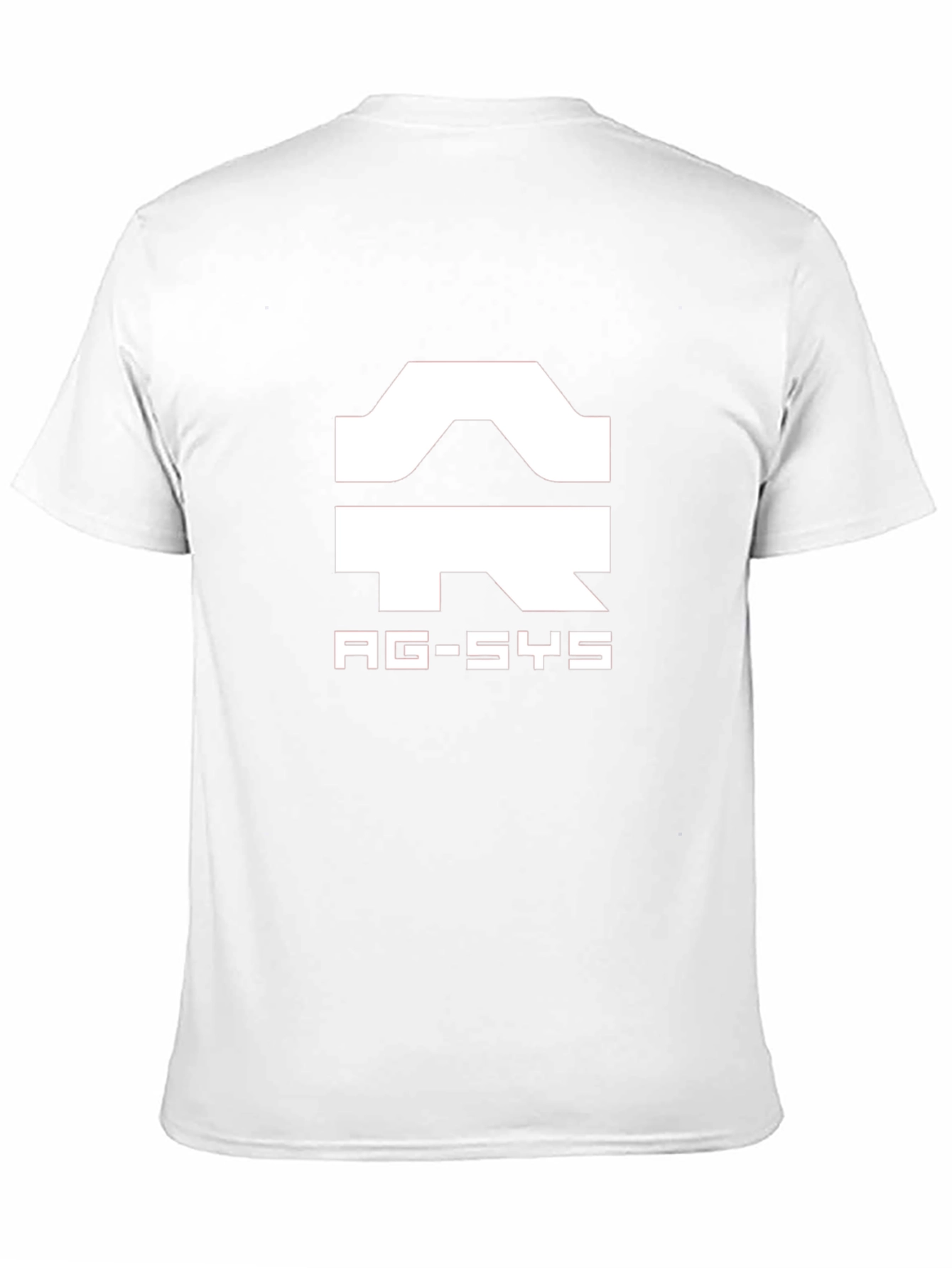 AG-SYS Graphic Black T-Shirt - Sci-Fi Inspired Design