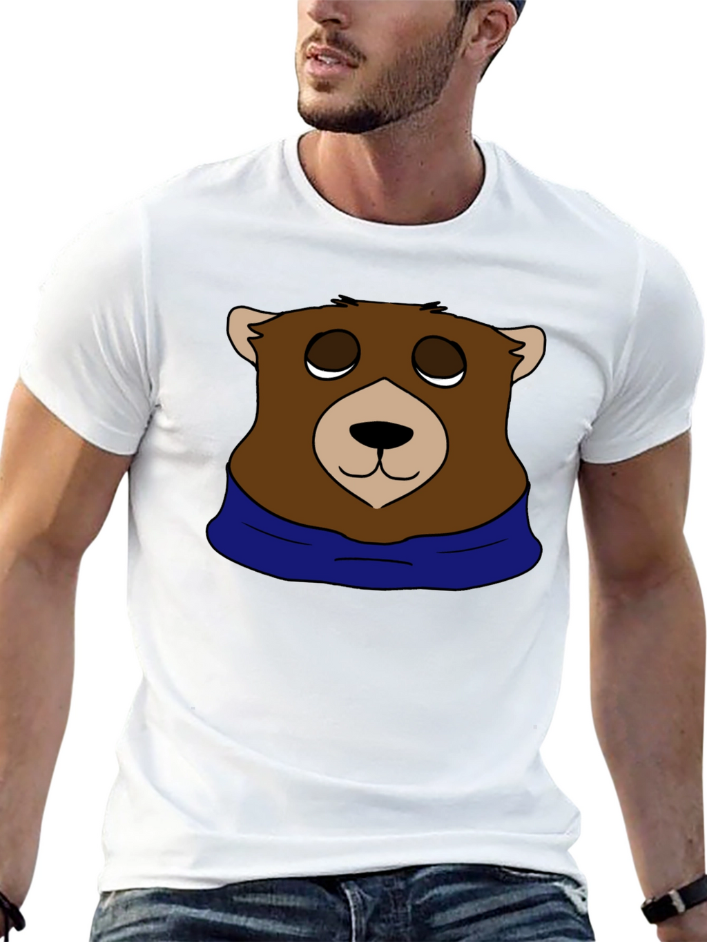 Cute Bear T-Shirt - Soft Cotton Blend